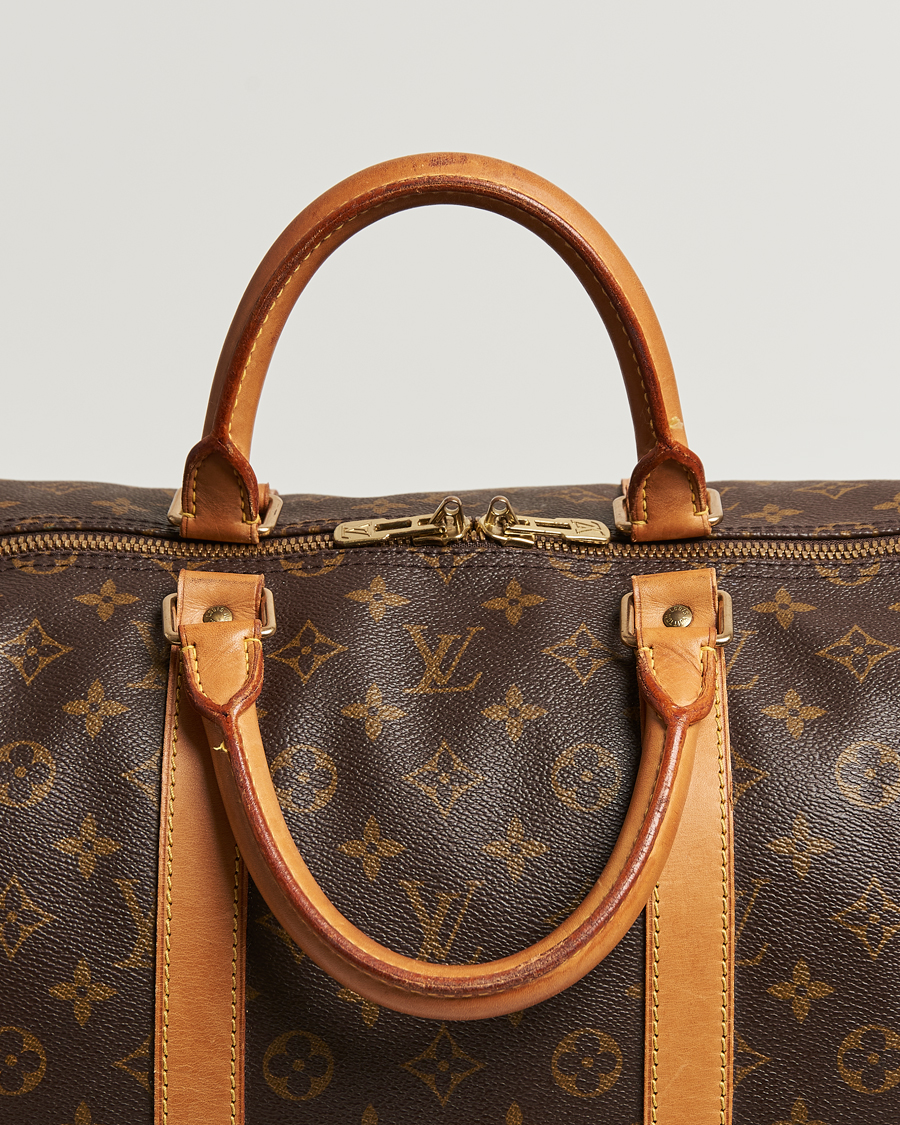 Homme | Pre-Owned & Vintage Bags | Louis Vuitton Pre-Owned | Keepall Bandouliére 55 Monogram