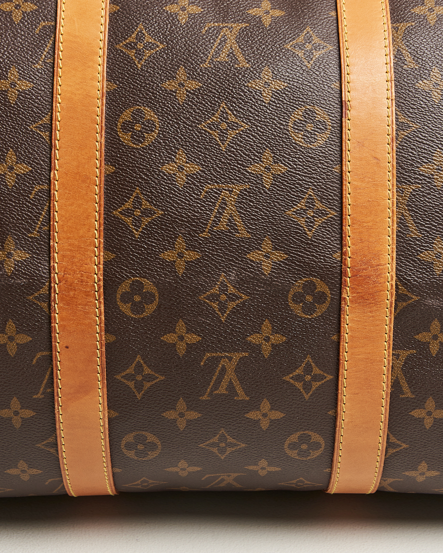 Homme | Pre-Owned & Vintage Bags | Louis Vuitton Pre-Owned | Keepall Bandouliére 55 Monogram