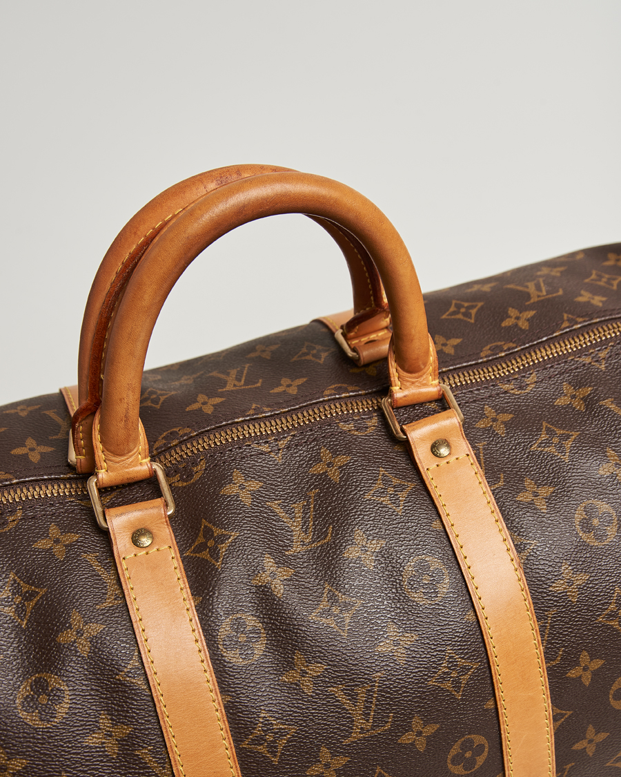 Homme | Pre-Owned & Vintage Bags | Louis Vuitton Pre-Owned | Keepall Bandouliére 55 Monogram