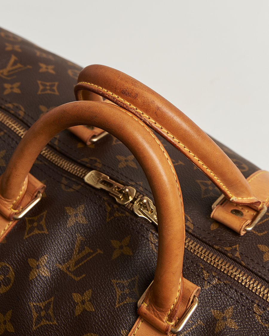 Homme | Pre-Owned & Vintage Bags | Louis Vuitton Pre-Owned | Keepall Bandouliére 55 Monogram