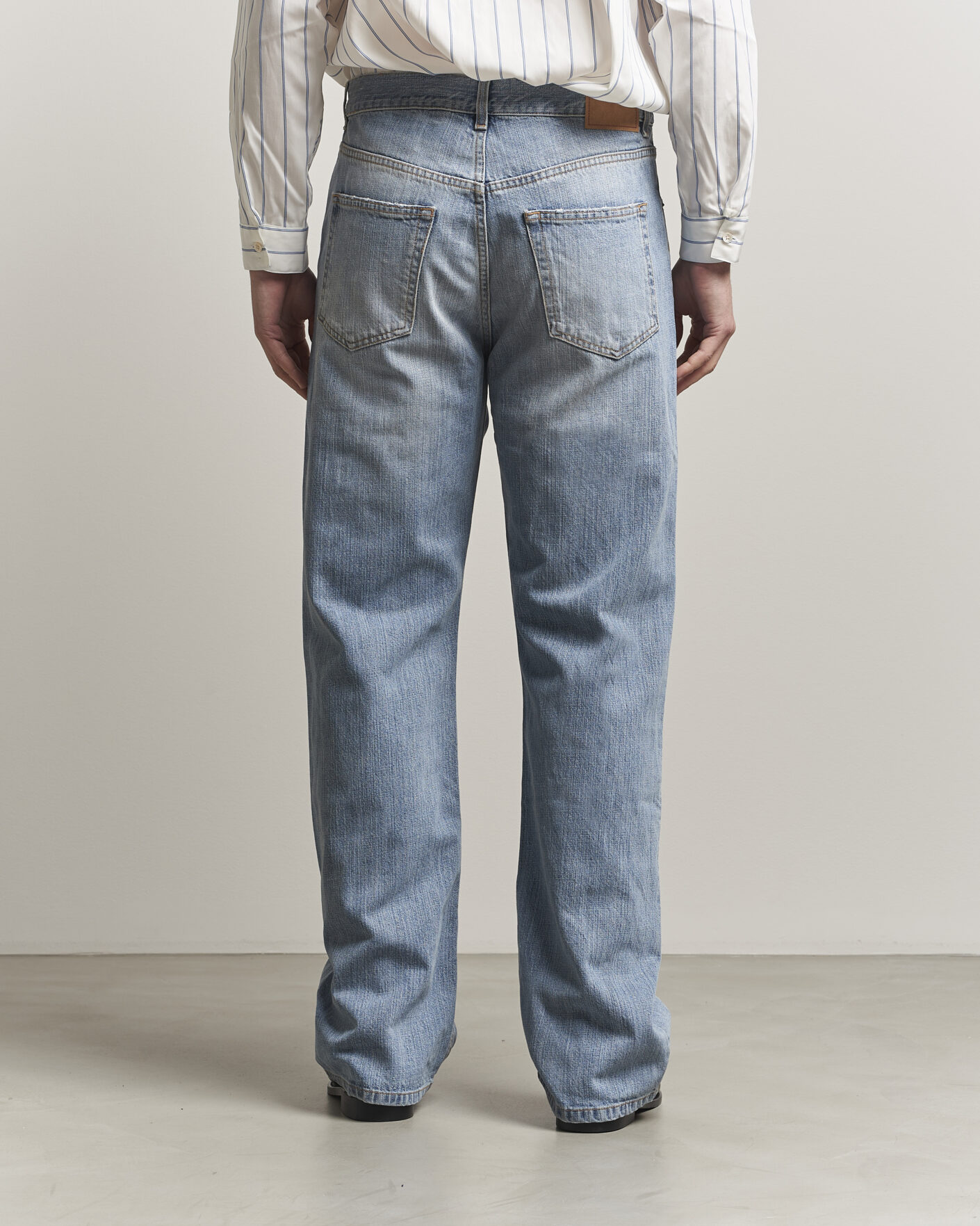 Homme | Jeans | Jeanerica | VM009 Vega Jeans Light Blue Righe
