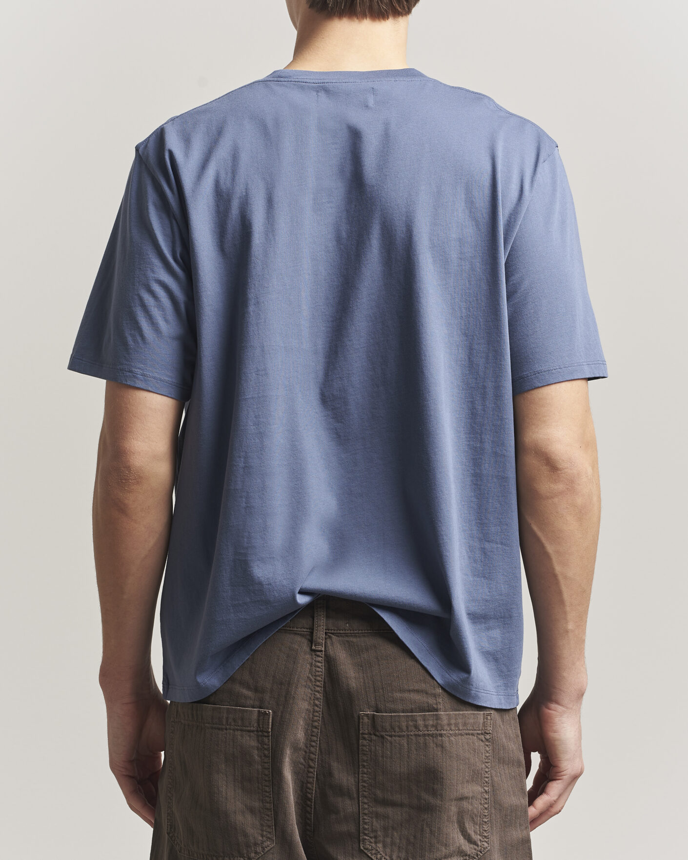 Homme | T-shirts | Jeanerica | Delon Crew Neck T-Shirt Blue