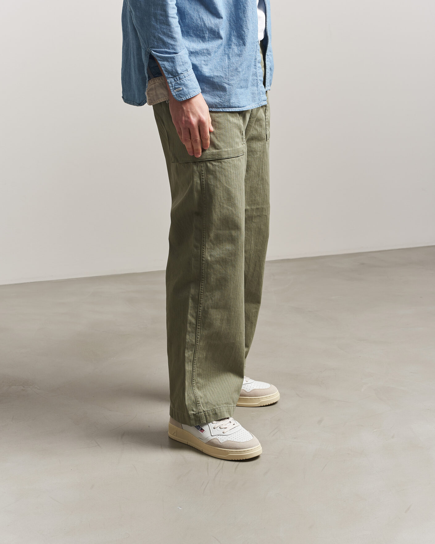 Homme | Baskets | Autry | Medalist Low Sneaker White/Teak