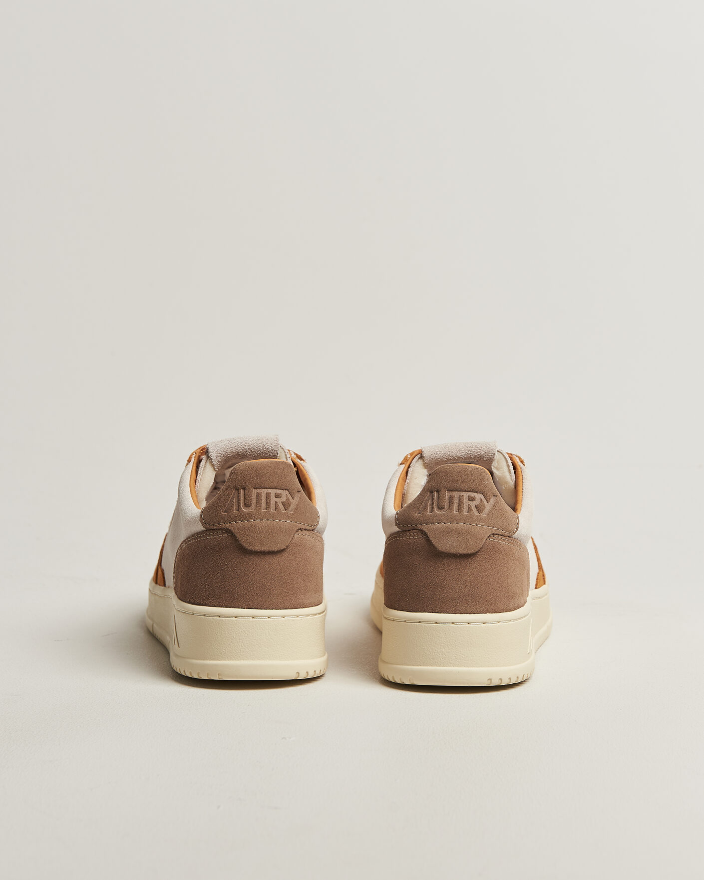 Homme | Baskets | Autry | Medalist Low Sneaker Antilop/White/Brown