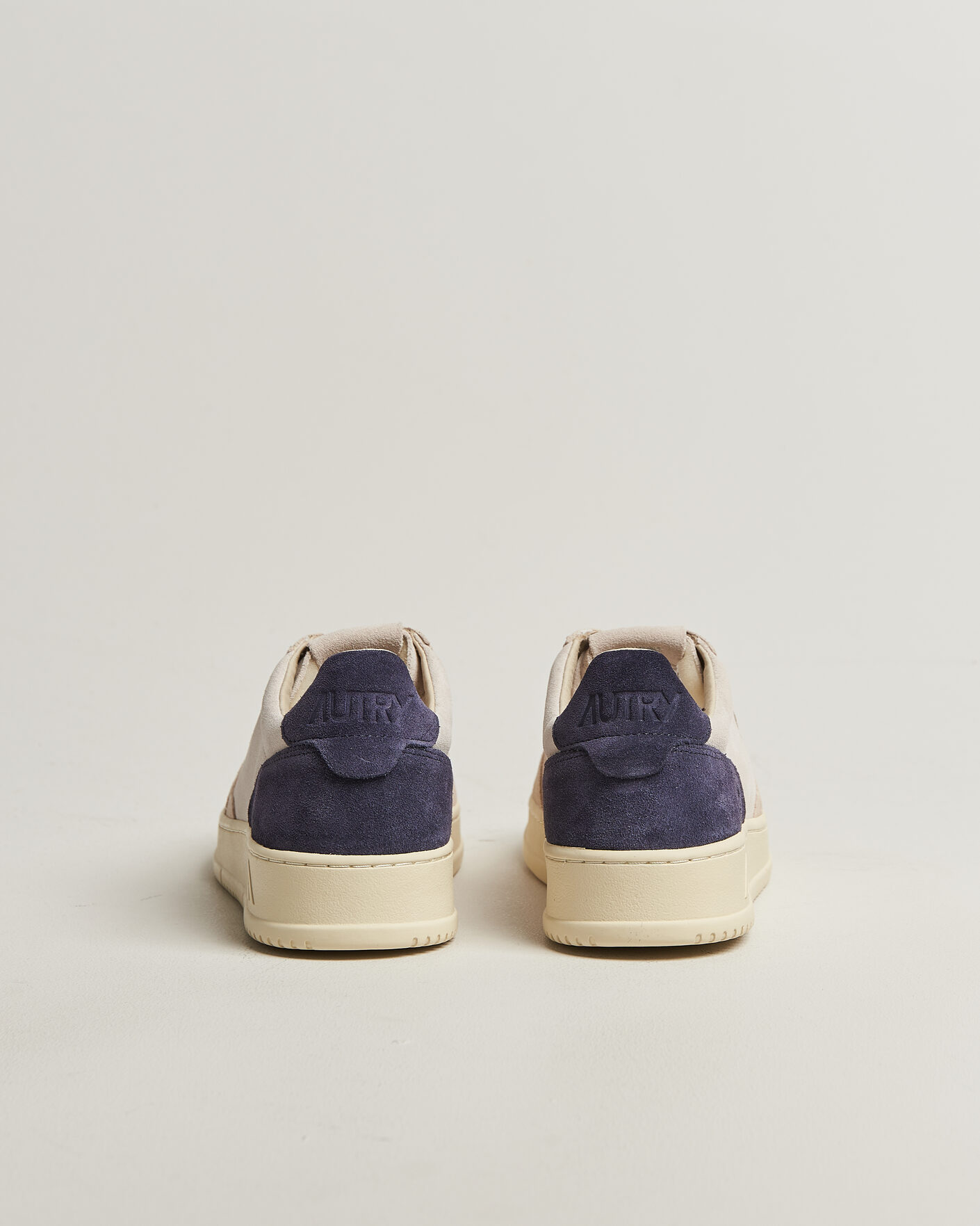 Homme | Baskets | Autry | Medalist Low Suede Mix Sneaker Blue/White/Sand