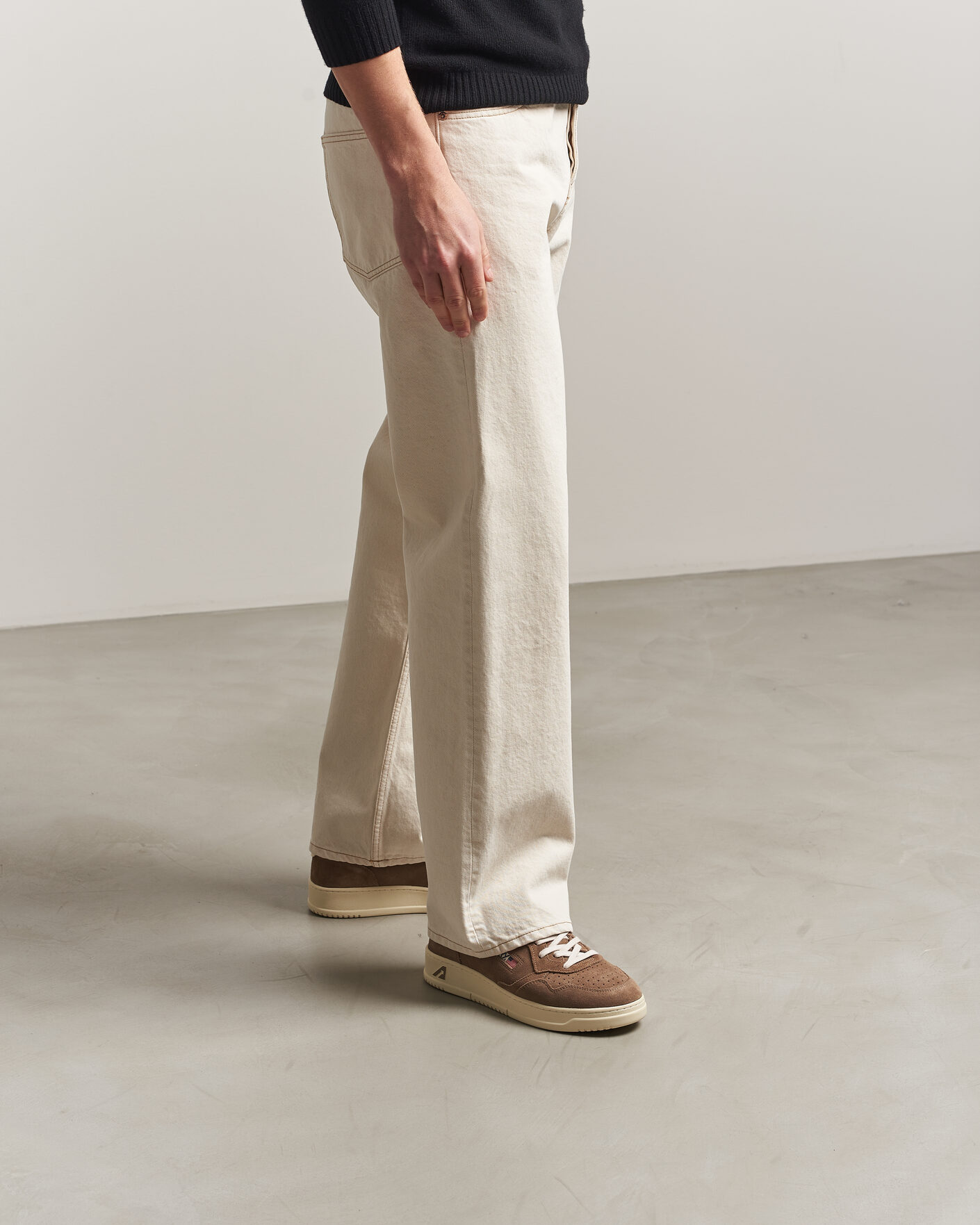 Homme | Baskets | Autry | Medalist Low Sneaker Cigar/White