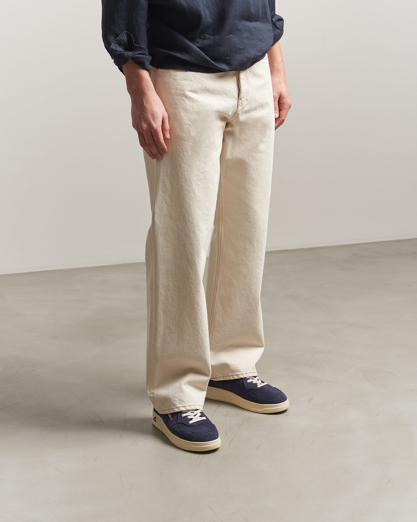 Homme | Baskets | Autry | Medalist Low Sneaker Space/White