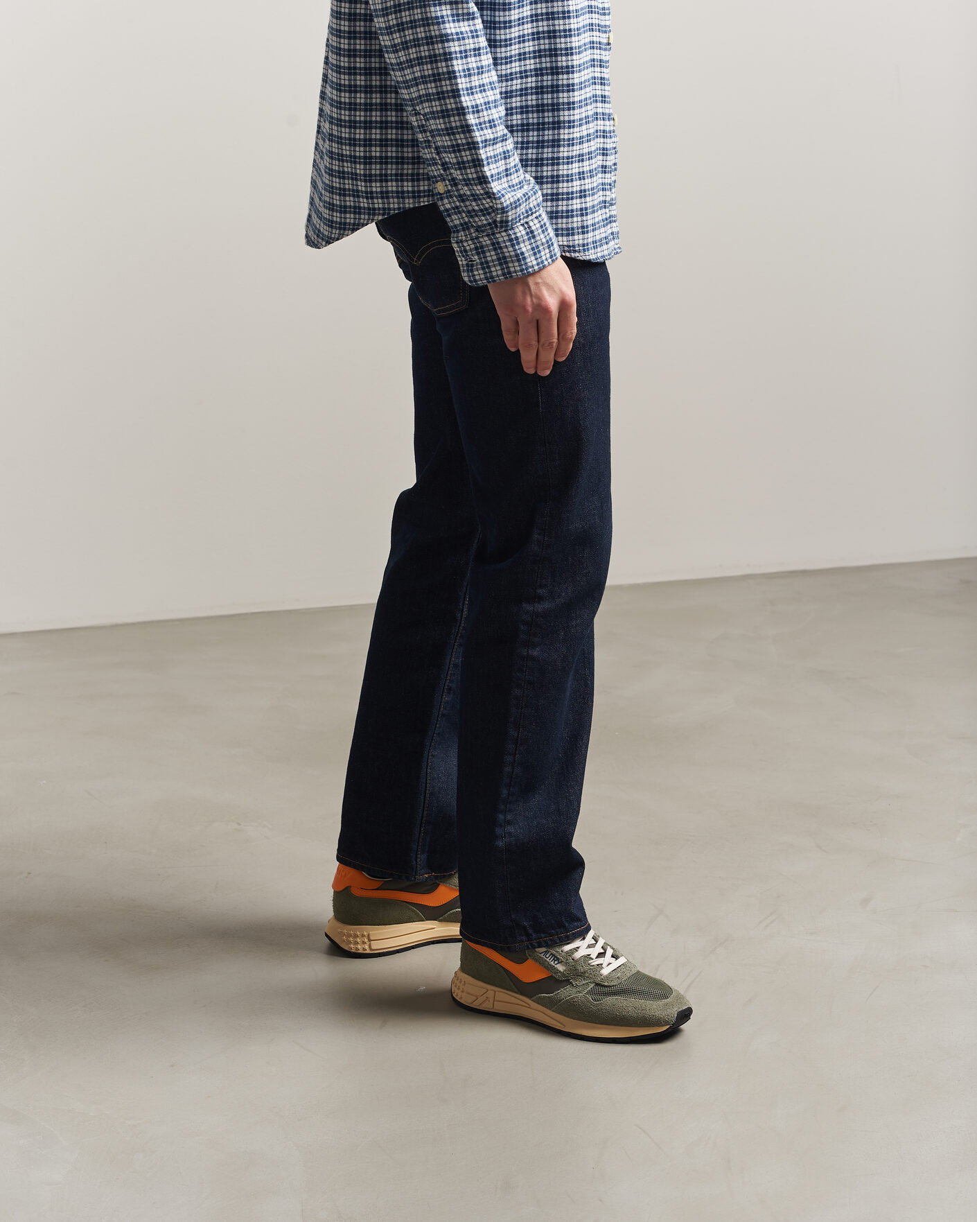 Homme | Baskets | Autry | Reelwind Running Sneaker Salvia/Smoked Green