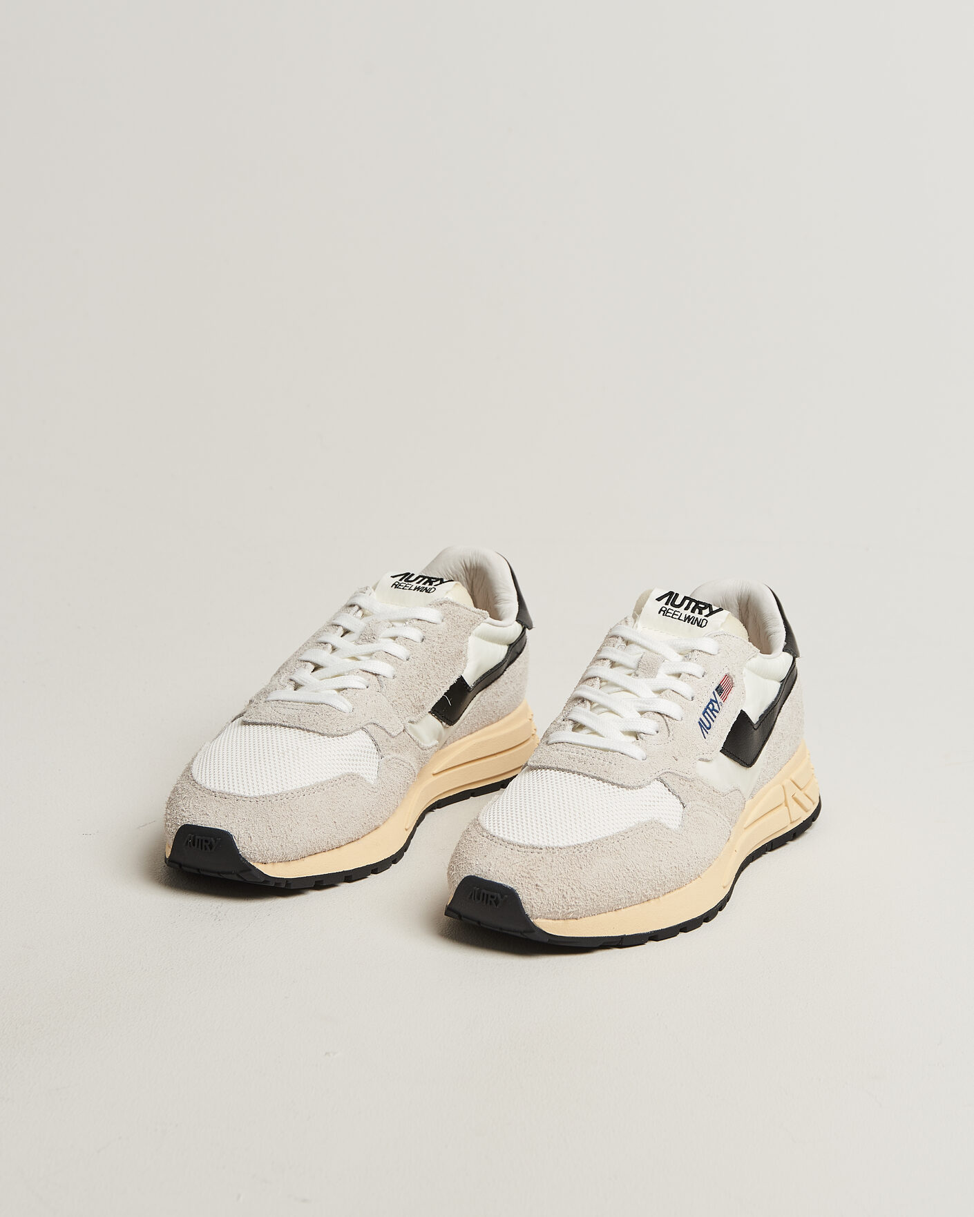 Homme | Baskets | Autry | Reelwind Running Sneaker White/Black