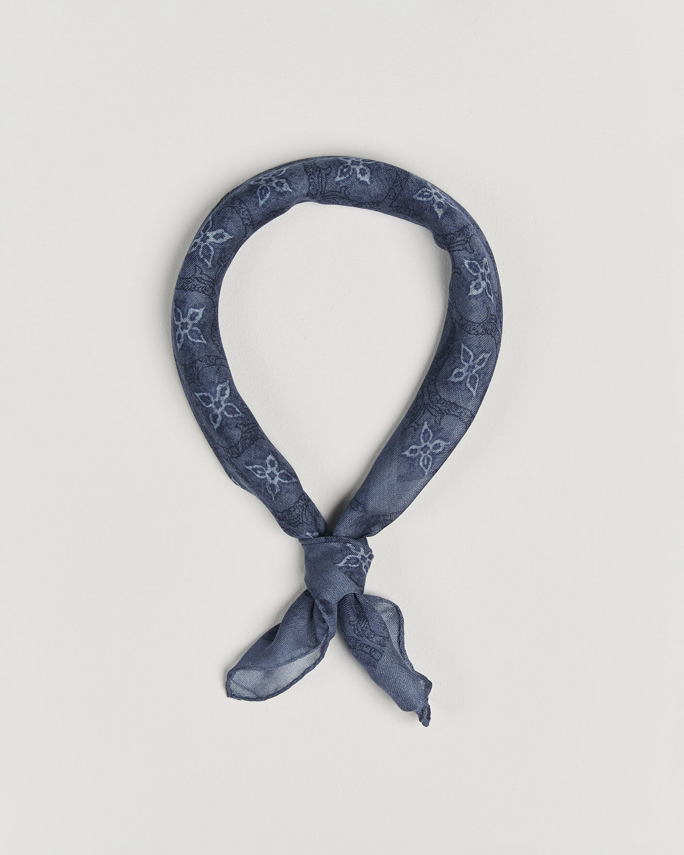 Homme | Écharpes | Massimo Alba | Cashmere/Silk Bandana Navy