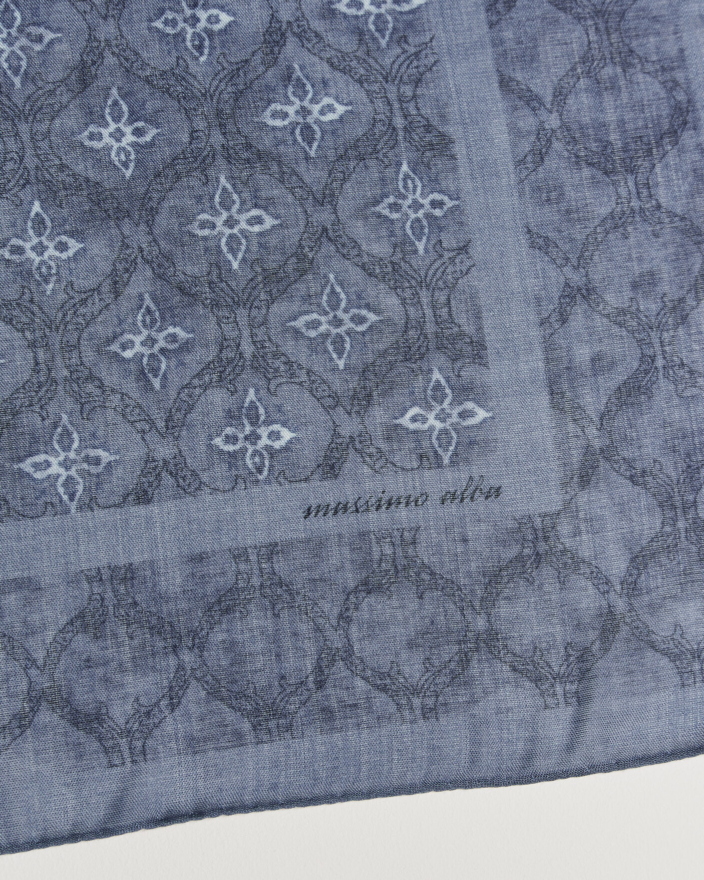 Homme | Écharpes | Massimo Alba | Cashmere/Silk Bandana Navy