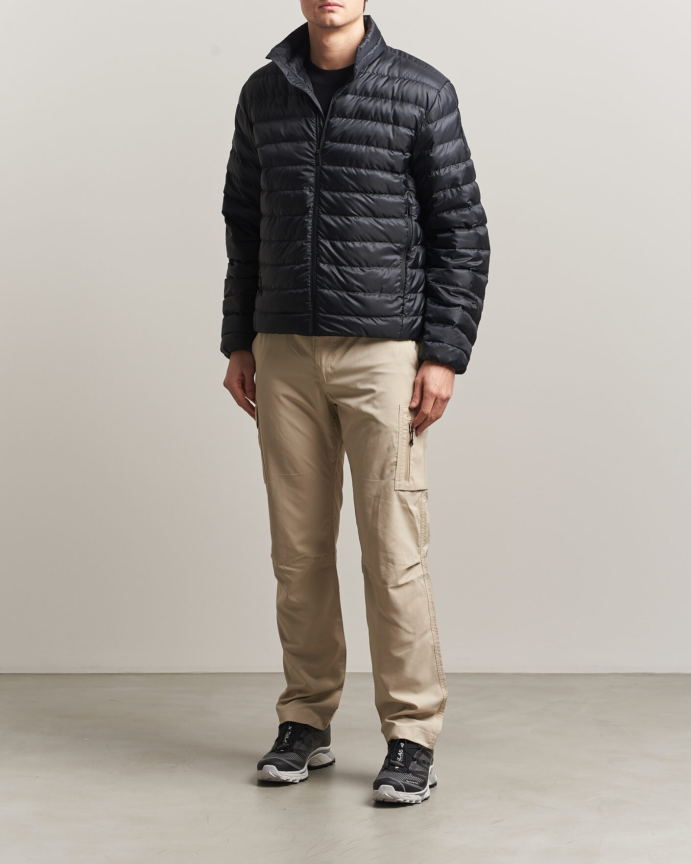 Homme | Manteaux Et Vestes | Canada Goose | Black Label Stratus Down Jacket Black