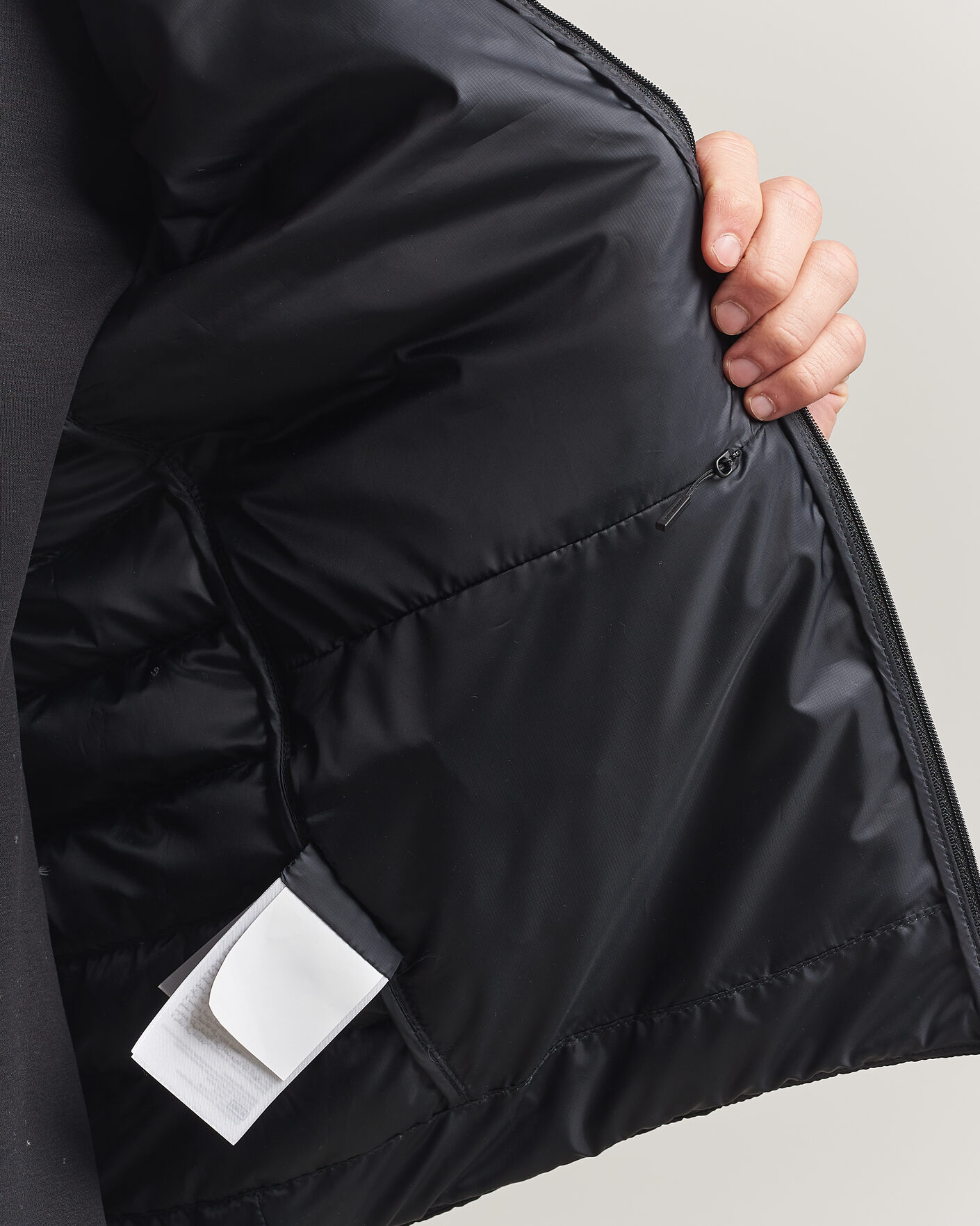 Homme | Manteaux Et Vestes | Canada Goose | Black Label Stratus Down Jacket Black