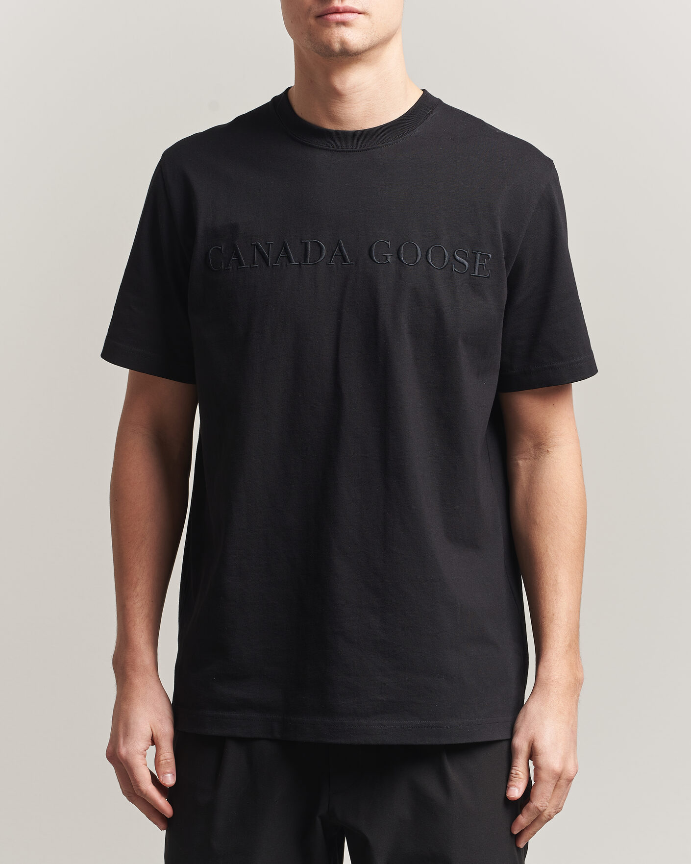 Homme | T-shirts | Canada Goose | Vantage Wordmark T-Shirt Black