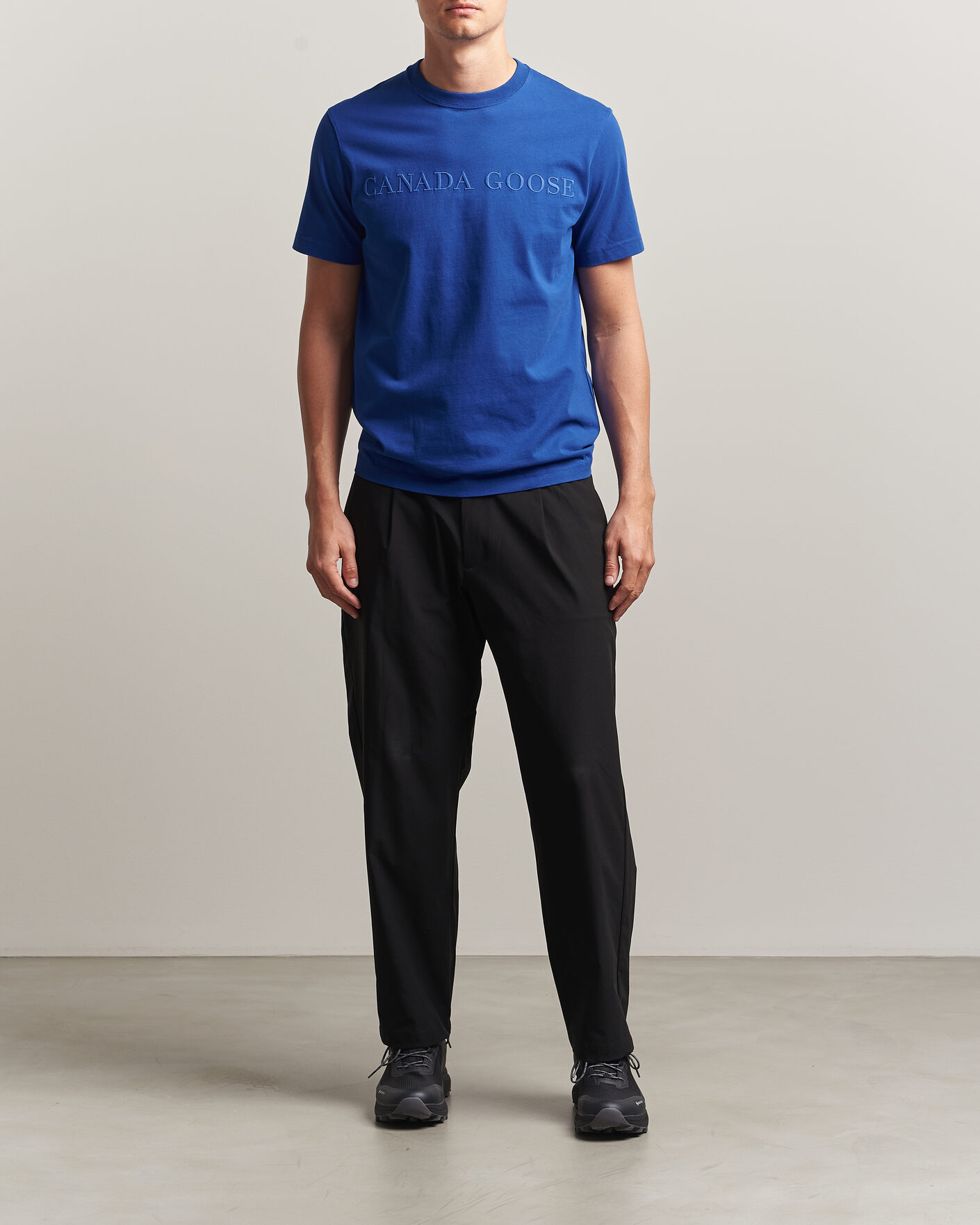 Homme | T-shirts | Canada Goose | Vantage Wordmark T-Shirt Azurite Blue