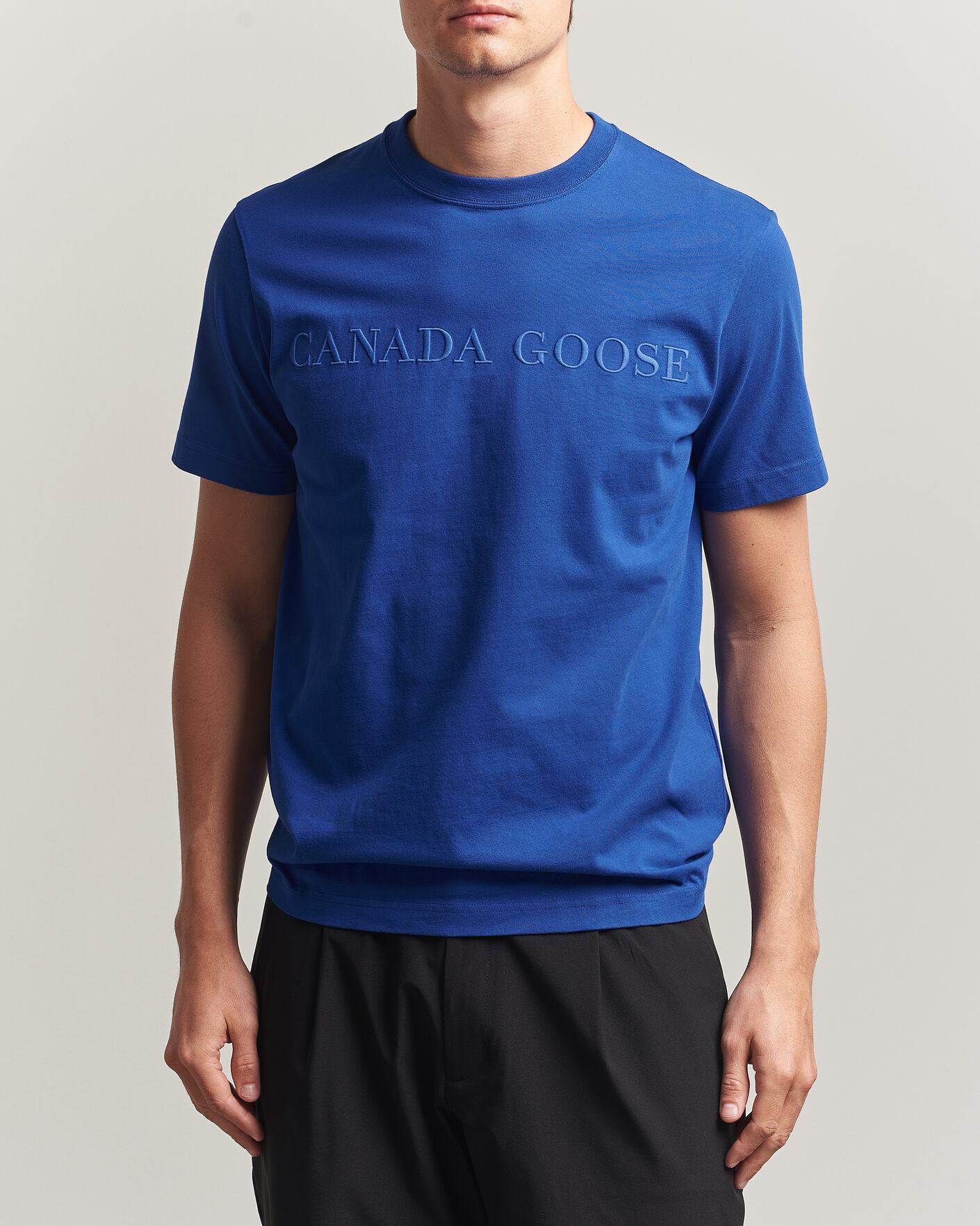 Homme | T-shirts | Canada Goose | Vantage Wordmark T-Shirt Azurite Blue