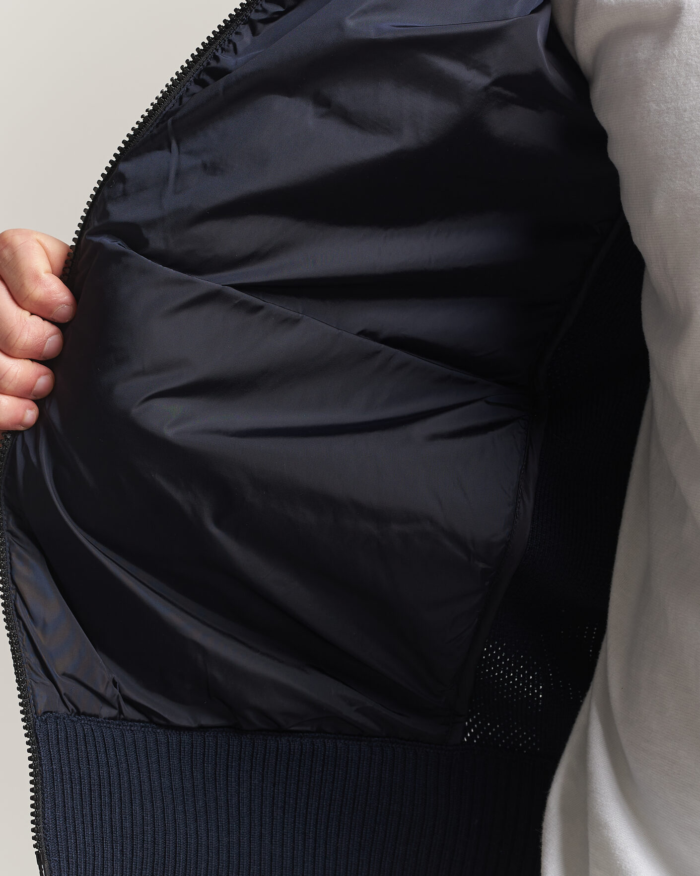 Homme | Manteaux Et Vestes | Canada Goose | Hybridge Knit Jacket Nocturne