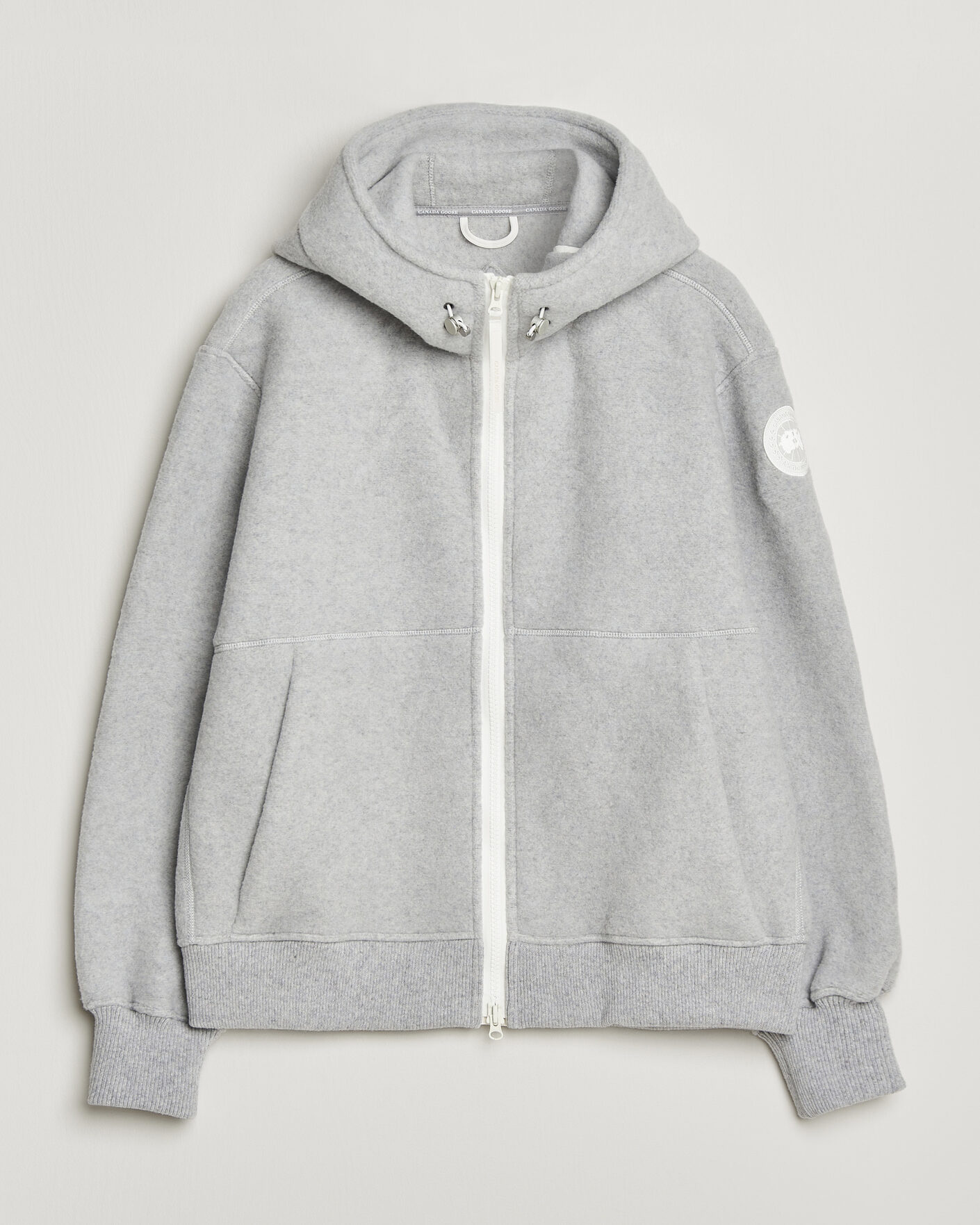 Homme | Manteaux Et Vestes | Canada Goose | Chillwack Fleece Bomber Silverbirch Heather