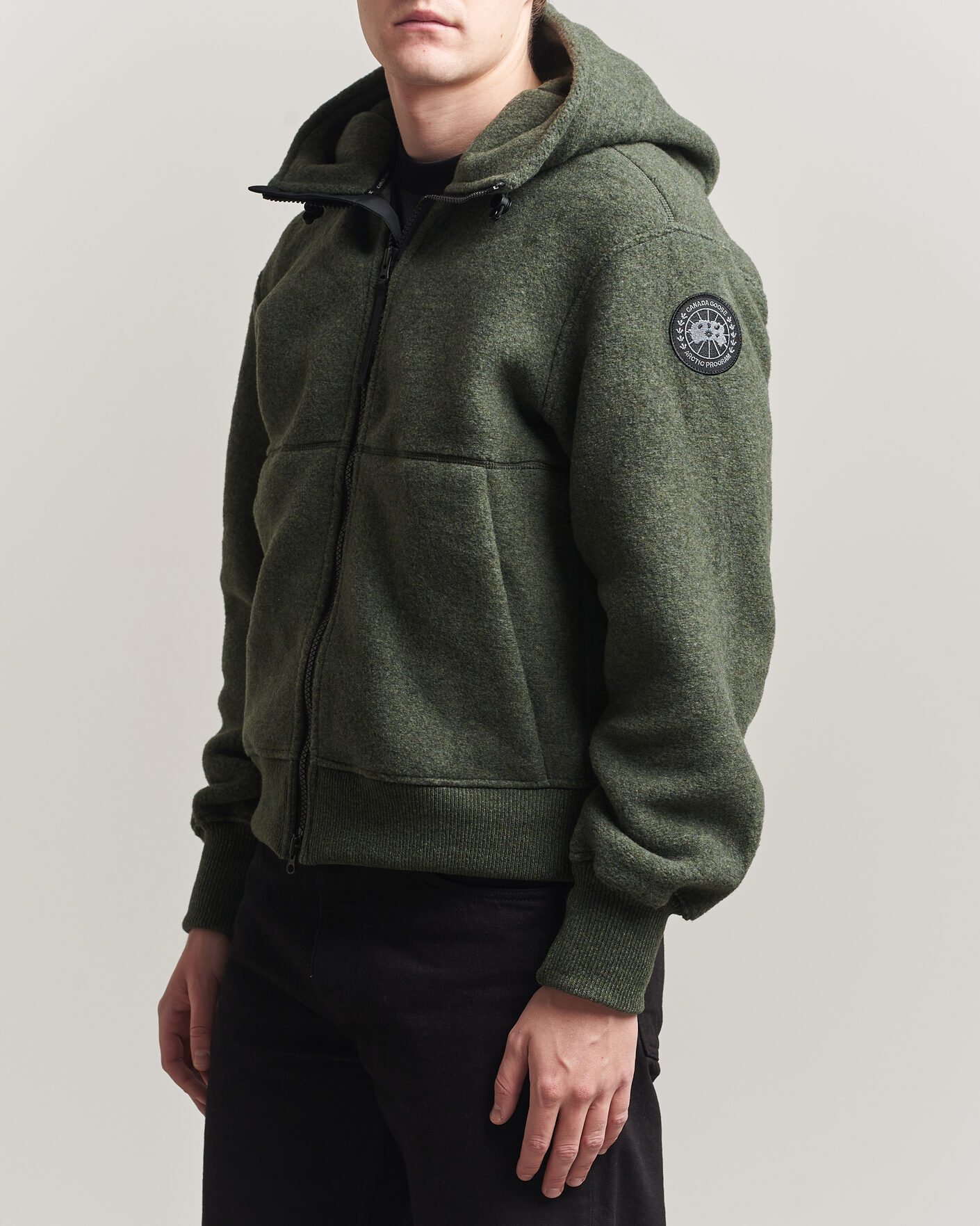 Homme | Manteaux Et Vestes | Canada Goose | BD Chillwack Fleece Bomber Moss Khaki