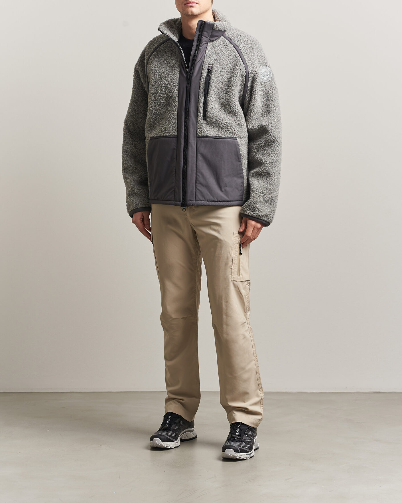 Homme | Manteaux Et Vestes | Canada Goose Black Label | Westport Fleece Jacket Stratus Grey