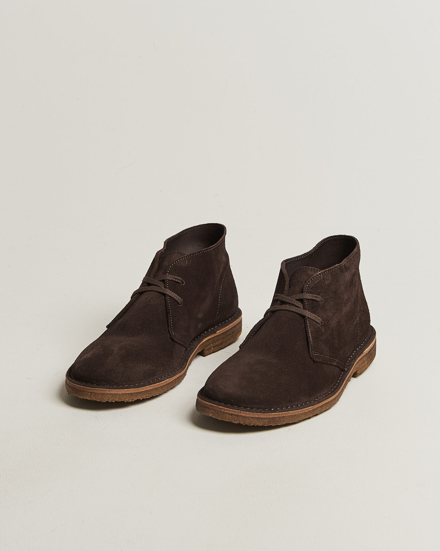 Homme | Bottes | Astorflex | Montflex Chukka Boots Dark Brown Suede