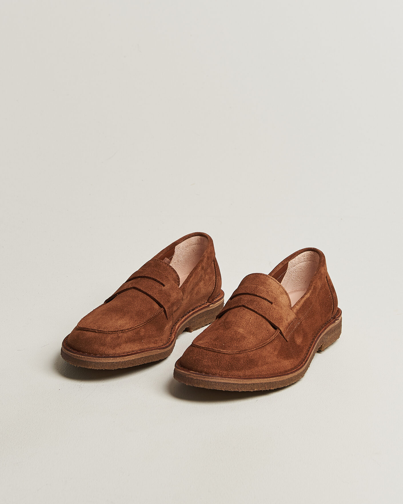 Homme | Loafers | Astorflex | Sadelflex Loafers Brown Suede