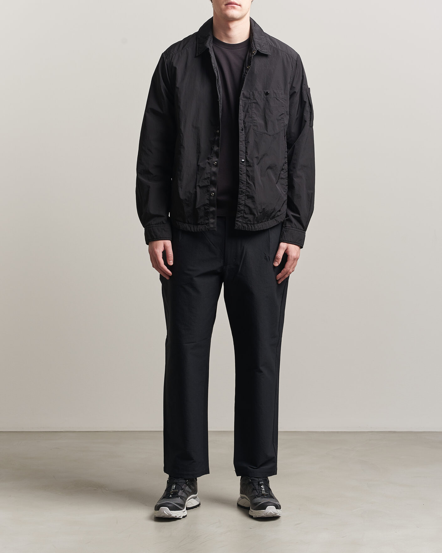 Homme | Manteaux Et Vestes | C.P. Company | Chrome R Padded Shirt Jacket Black