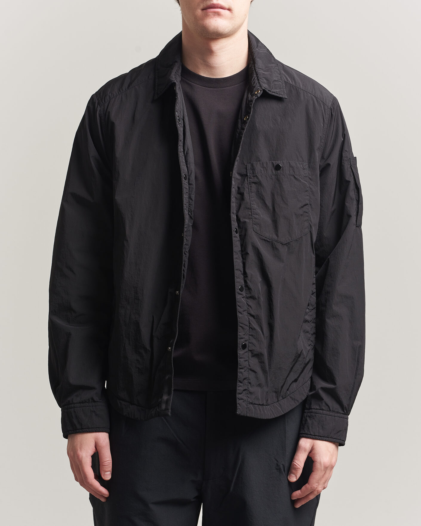 Homme | Manteaux Et Vestes | C.P. Company | Chrome R Padded Shirt Jacket Black
