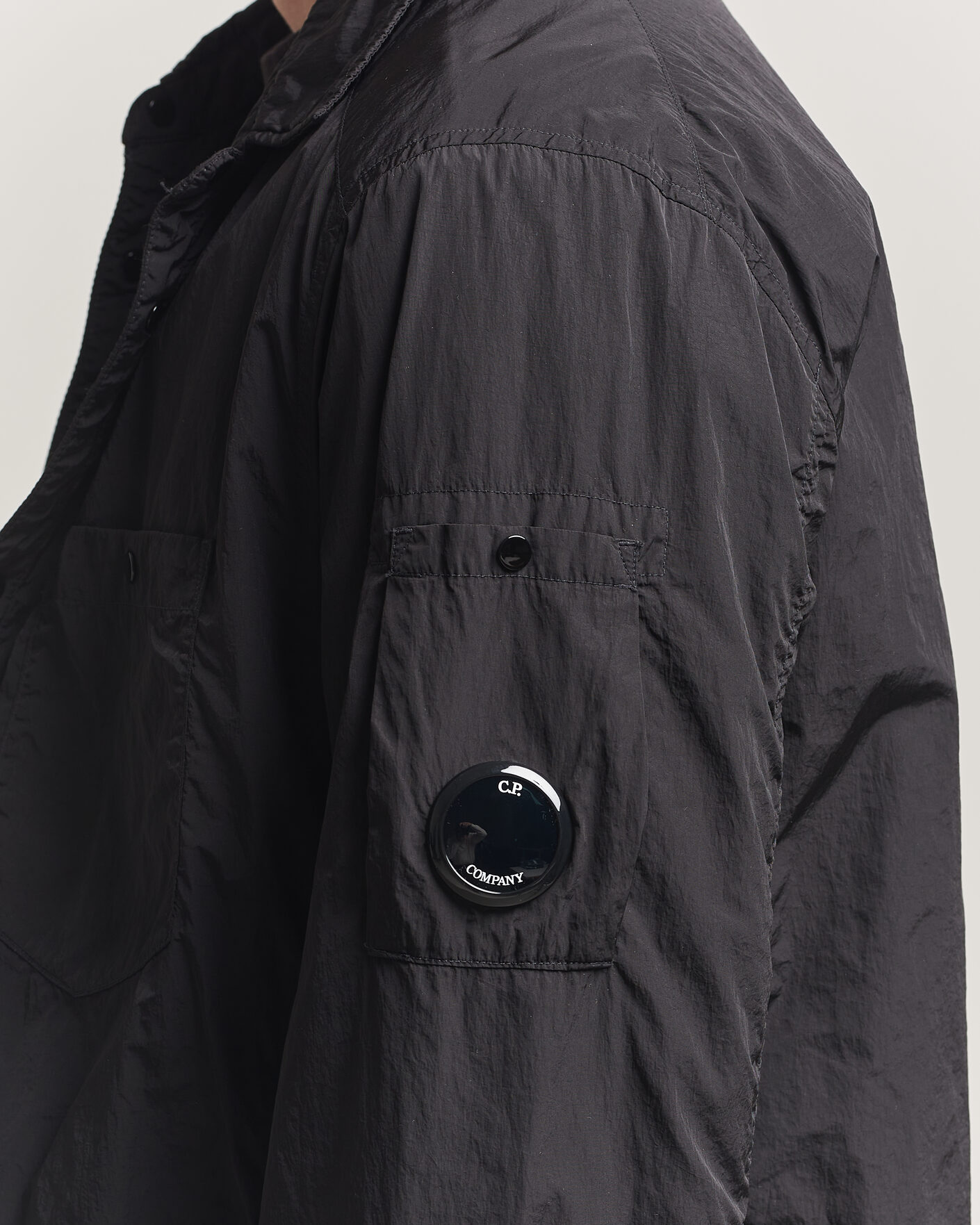 Homme | Manteaux Et Vestes | C.P. Company | Chrome R Padded Shirt Jacket Black