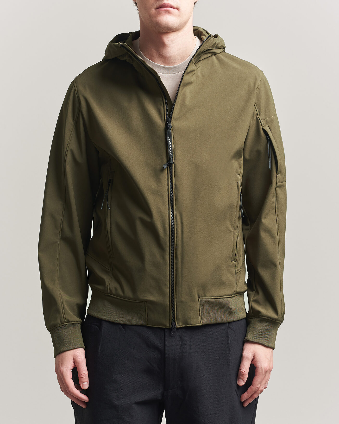 Homme | Manteaux Et Vestes | C.P. Company | Shell R Hooded Jacket Dark Green