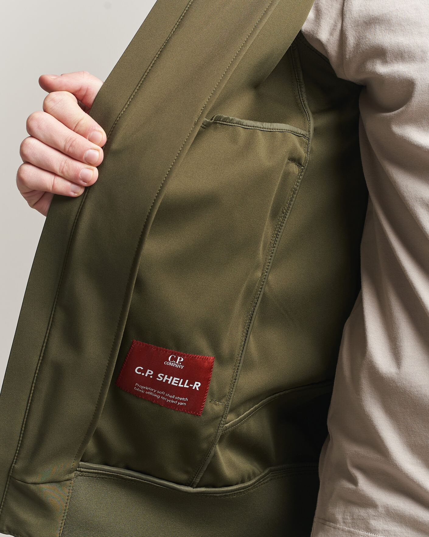 Homme | Manteaux Et Vestes | C.P. Company | Shell R Hooded Jacket Dark Green