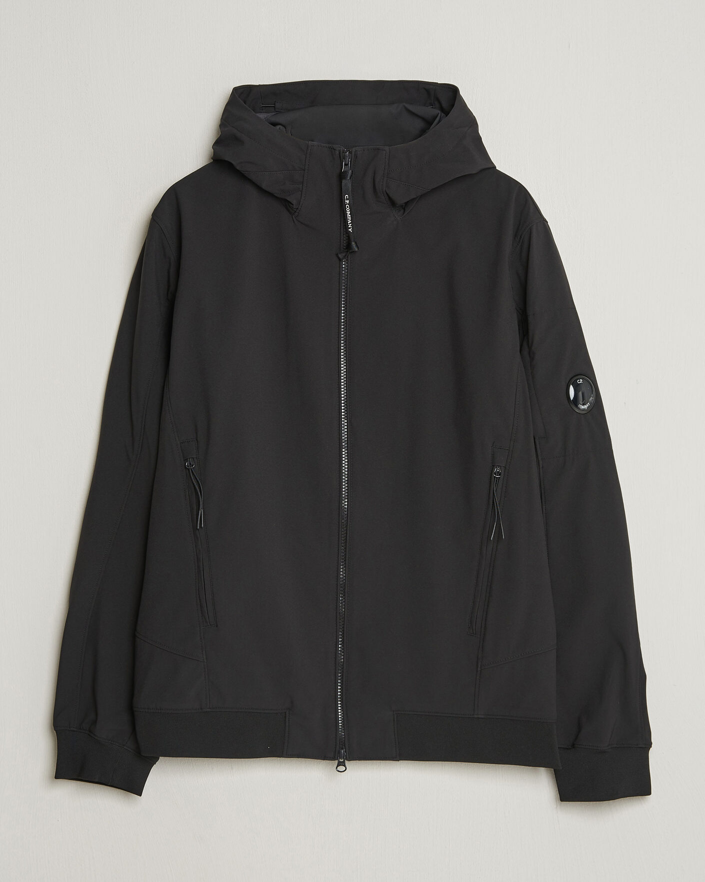Homme | Manteaux Et Vestes | C.P. Company | Shell R Hooded Jacket Black