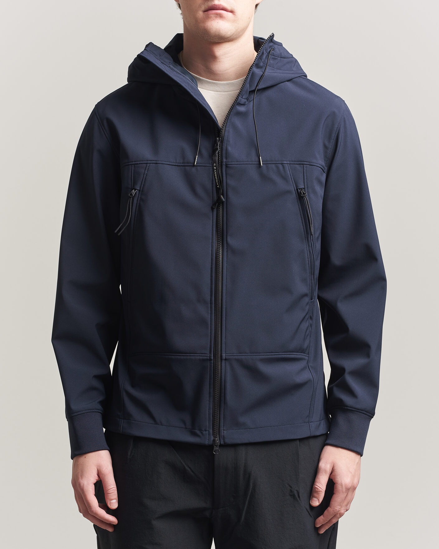 Homme | Manteaux Et Vestes | C.P. Company | Shell-R Goggle Hood Jacket Navy