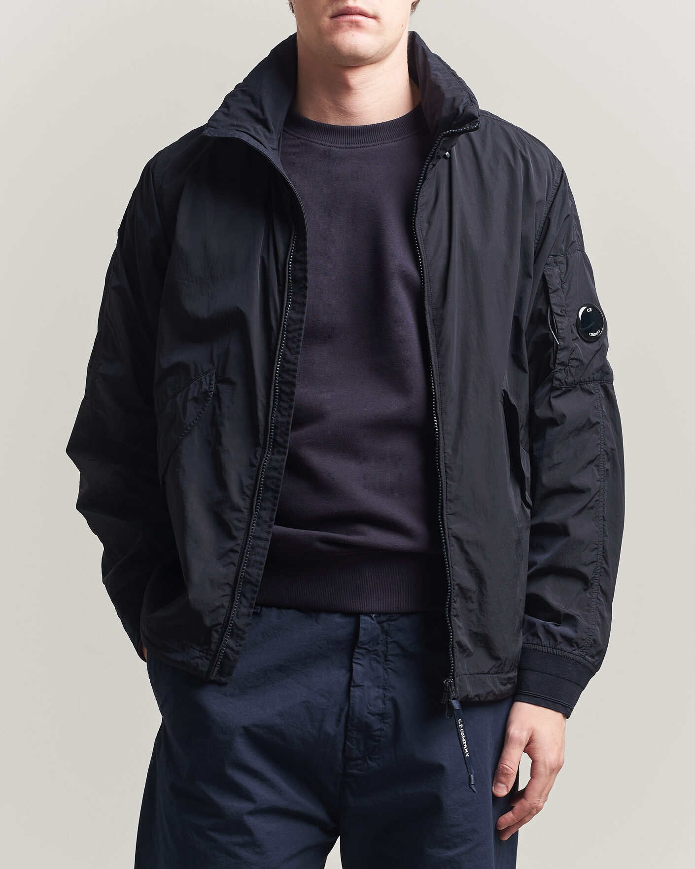 Homme | Manteaux Et Vestes | C.P. Company | Chrome R Coach Jacket Navy