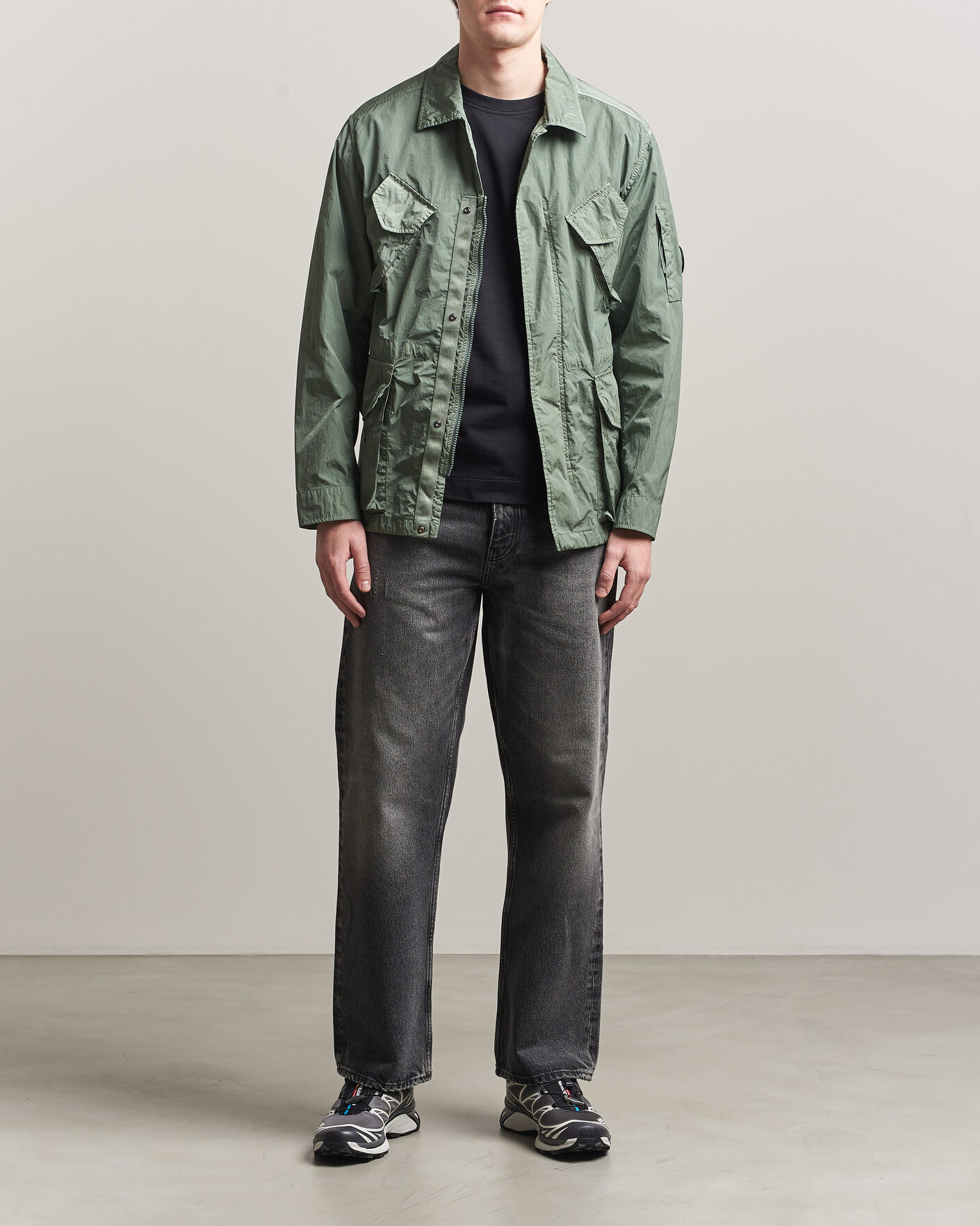 Homme | Manteaux Et Vestes | C.P. Company | Heavy Chrome R Jungle Jacket Green