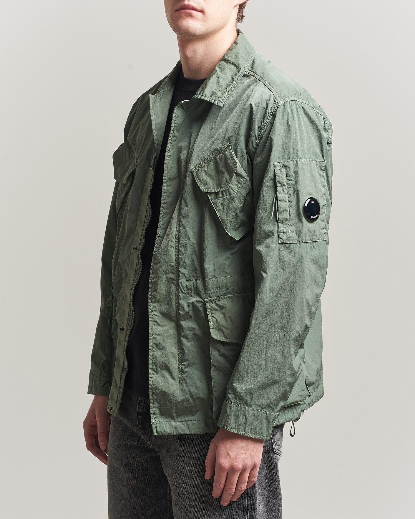 Homme | Manteaux Et Vestes | C.P. Company | Heavy Chrome R Jungle Jacket Green