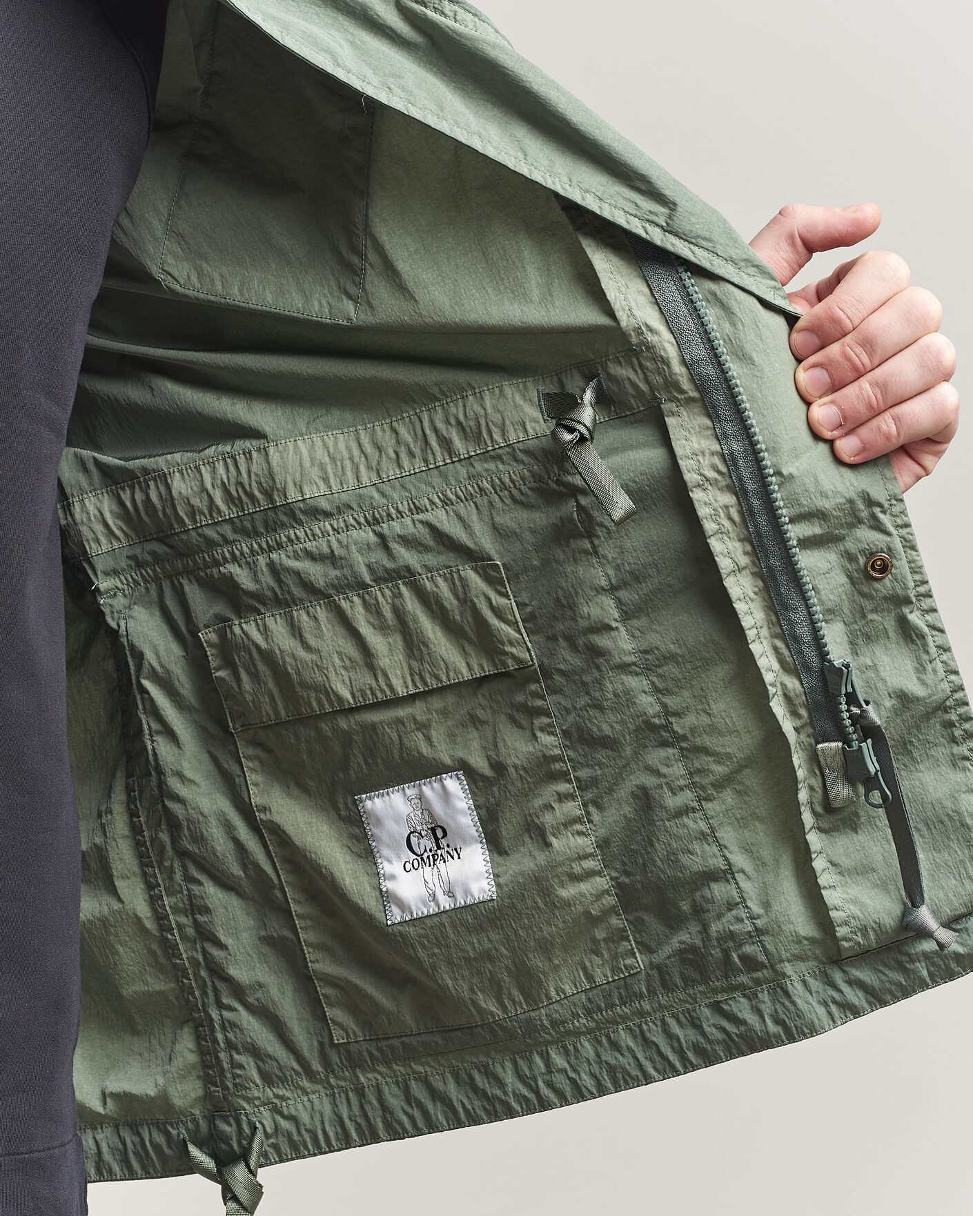 Homme | Manteaux Et Vestes | C.P. Company | Heavy Chrome R Jungle Jacket Green