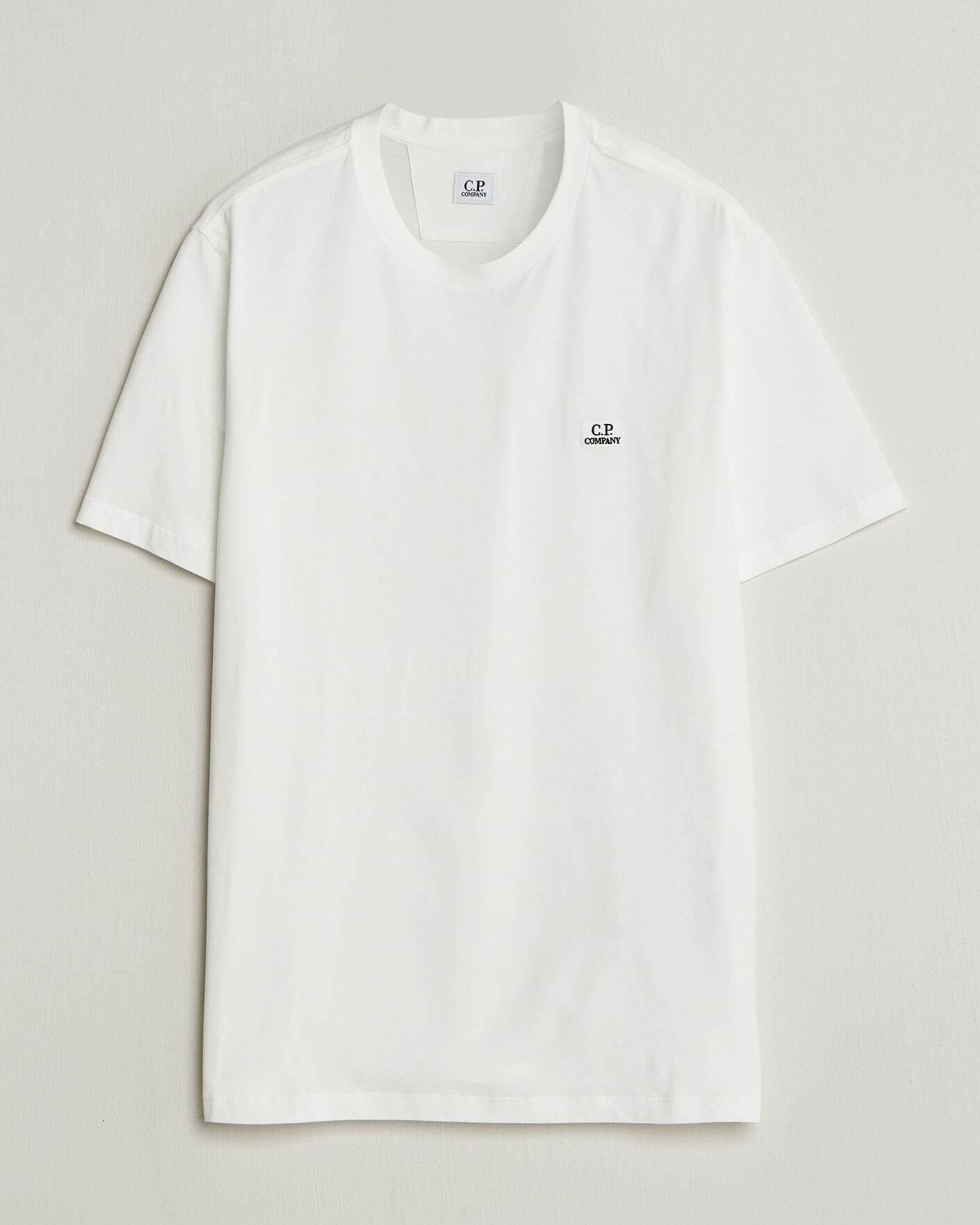 Homme | T-shirts | C.P. Company | Short Sleeve Small Logo T-Shirt White