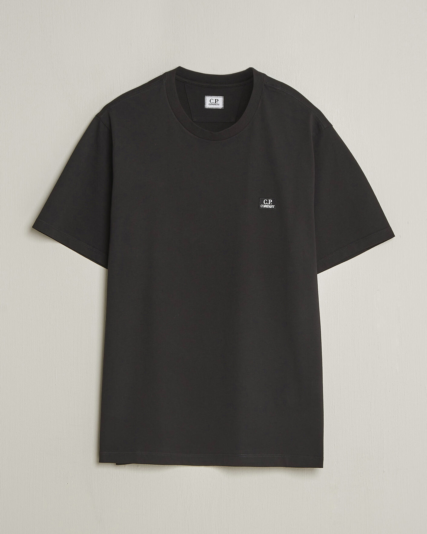 Homme | T-shirts | C.P. Company | Short Sleeve Small Logo T-Shirt Black