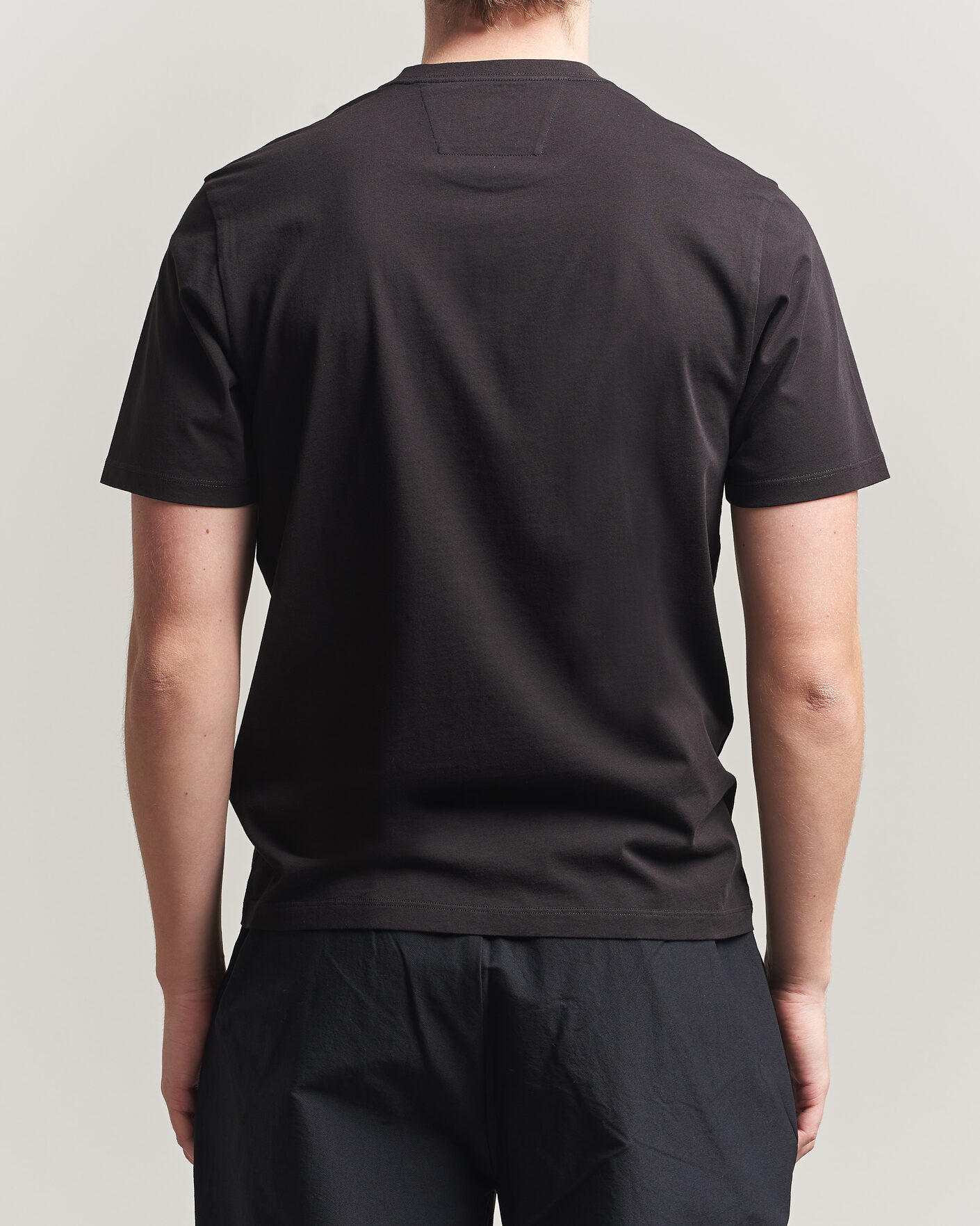Homme | T-shirts | C.P. Company | Short Sleeve Small Logo T-Shirt Black
