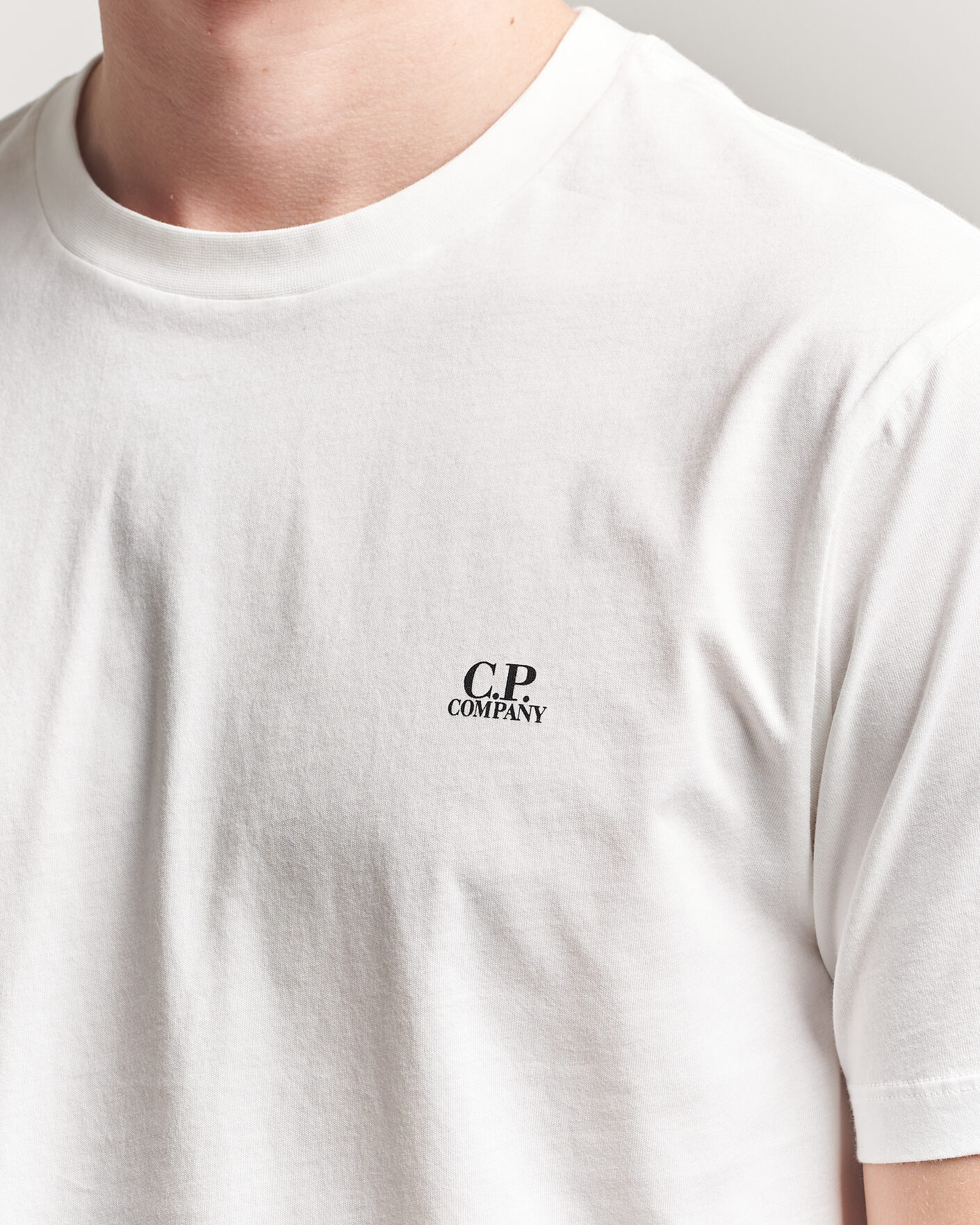 Homme | T-shirts | C.P. Company | Short Sleeve Back Print T-Shirt White