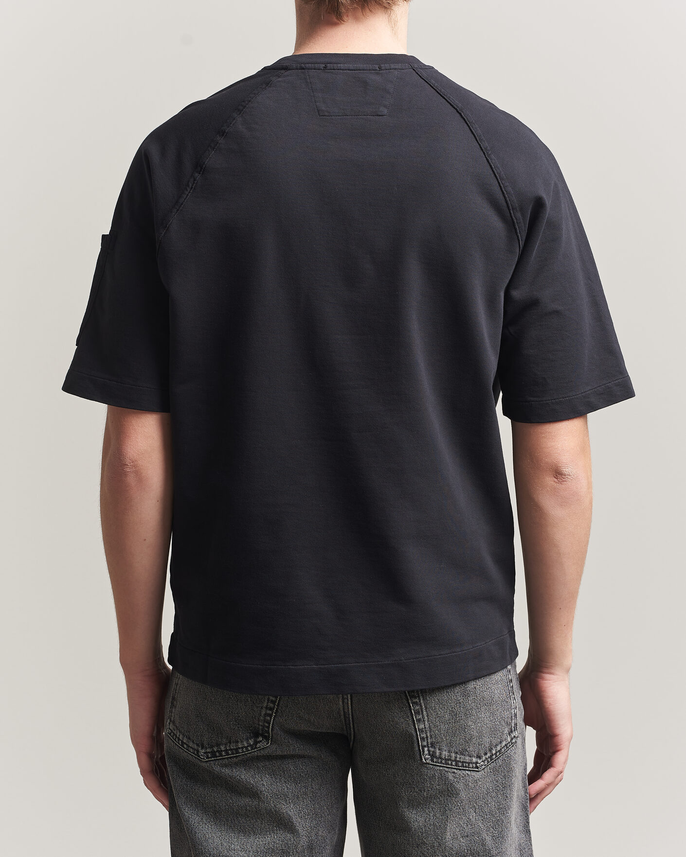 Homme | T-shirts | C.P. Company | Heavy Weight Lens T-Shirt Black