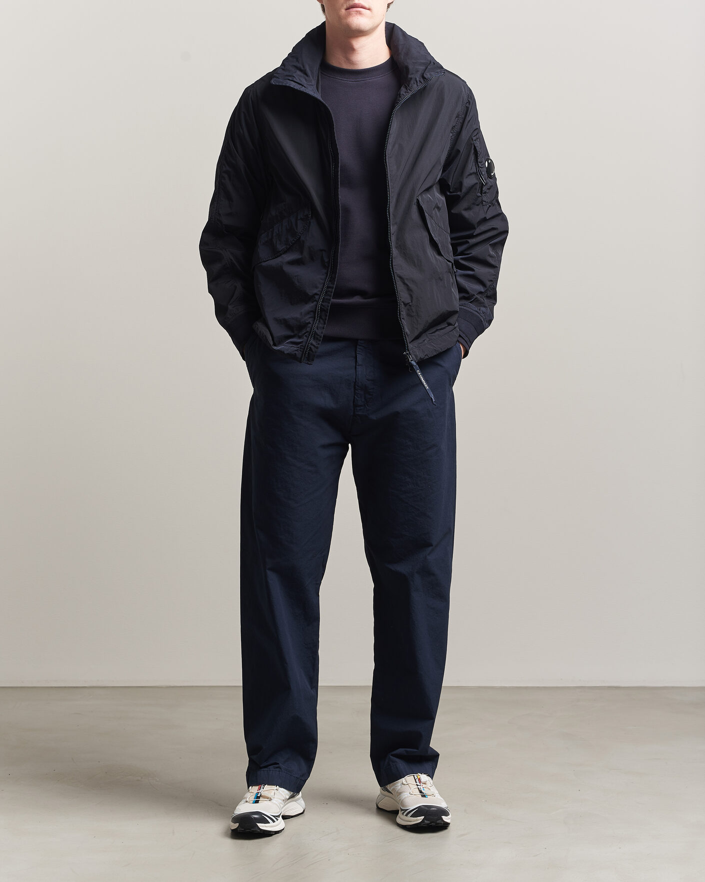 Homme | Pantalons | C.P. Company | Micro Reps Drawstring Pants Navy