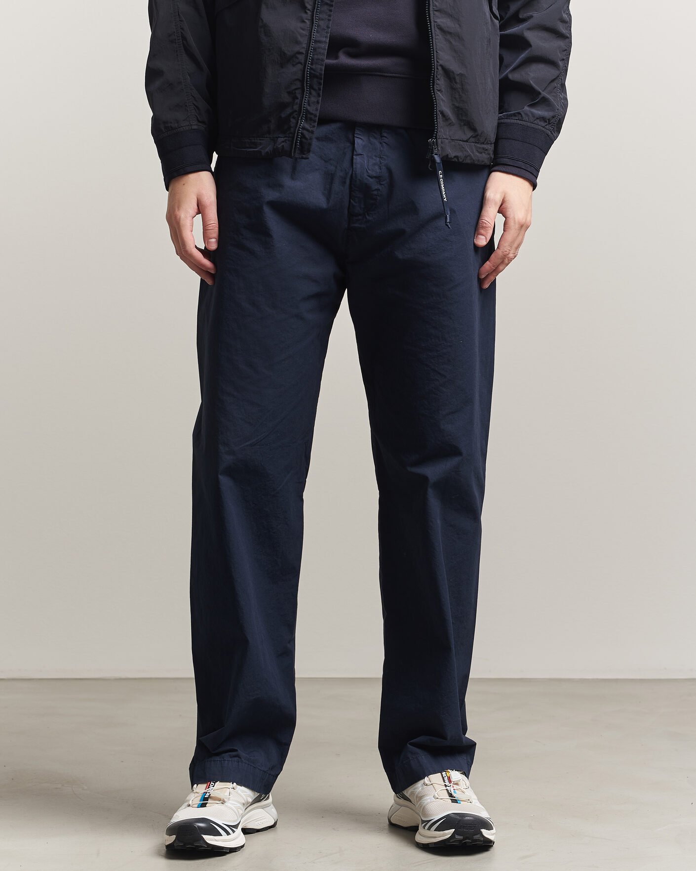 Homme | Pantalons | C.P. Company | Micro Reps Drawstring Pants Navy