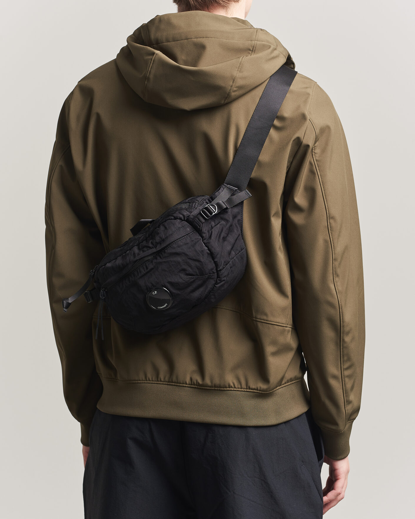 Homme | Sacs | C.P. Company | Nylon B Small Accessorie Bag Black