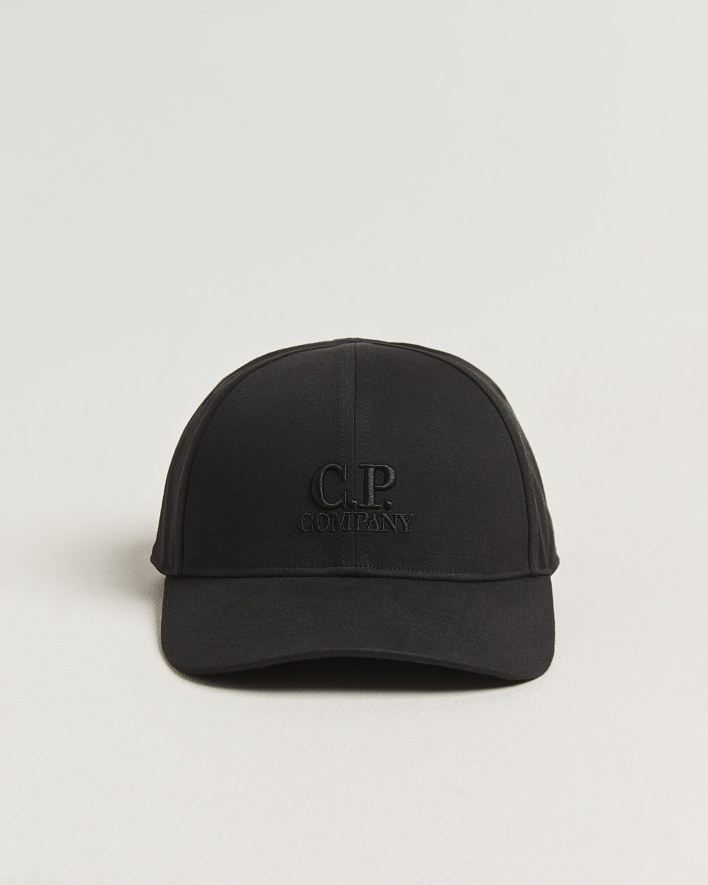 Homme | Bobs Et Casquettes | C.P. Company | Cotton Gabardine Cap Black