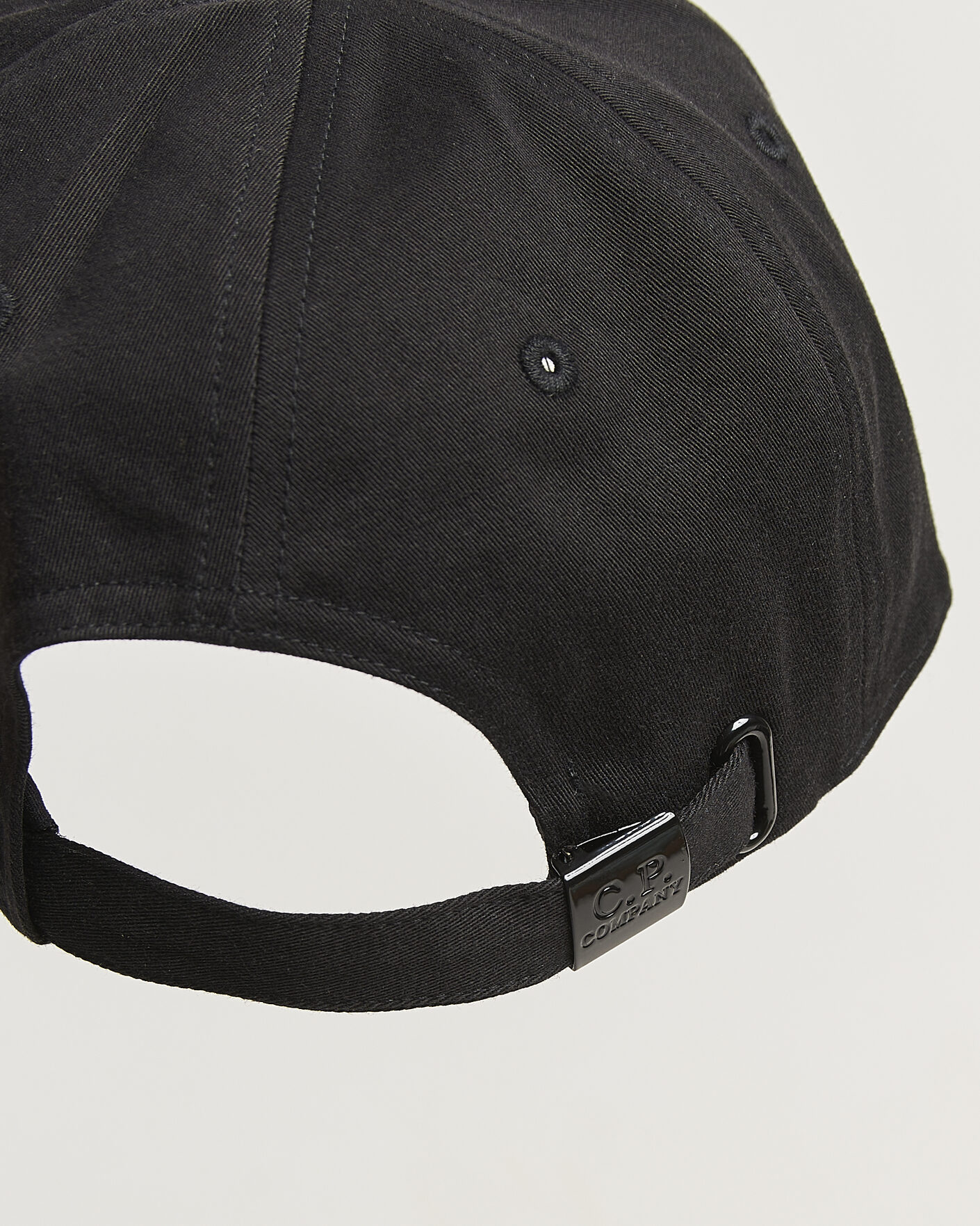 Homme | Bobs Et Casquettes | C.P. Company | Cotton Gabardine Cap Black