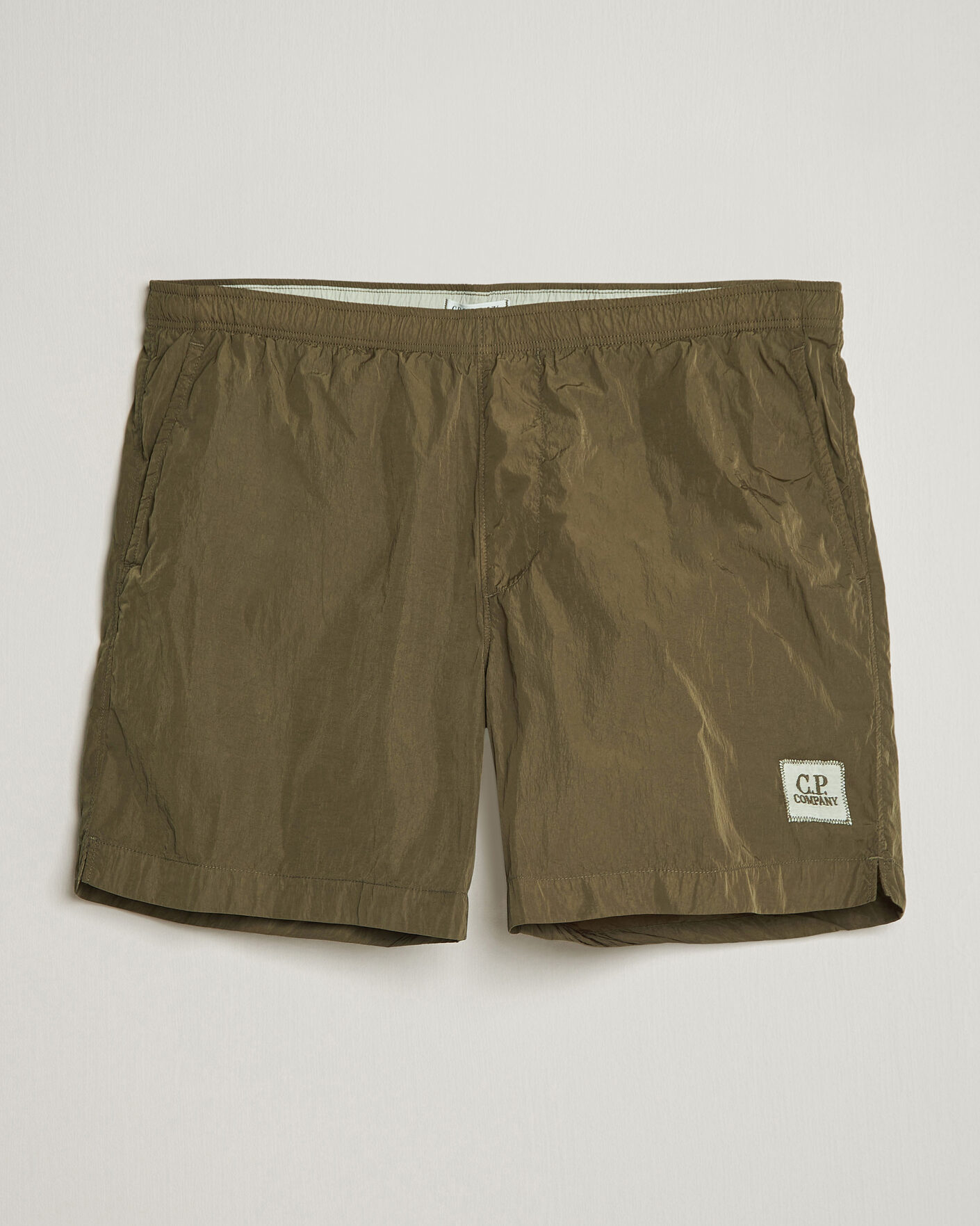 Homme | Maillots De Bain | C.P. Company | Eco Chrome Logo Swimshorts Olive