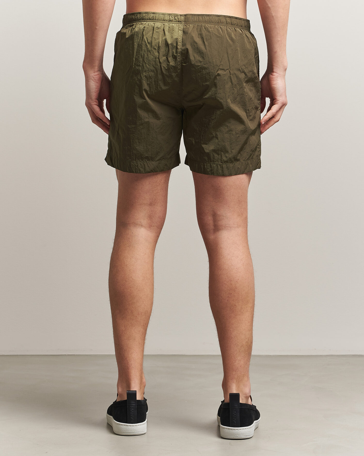 Homme | Maillots De Bain | C.P. Company | Eco Chrome Logo Swimshorts Olive