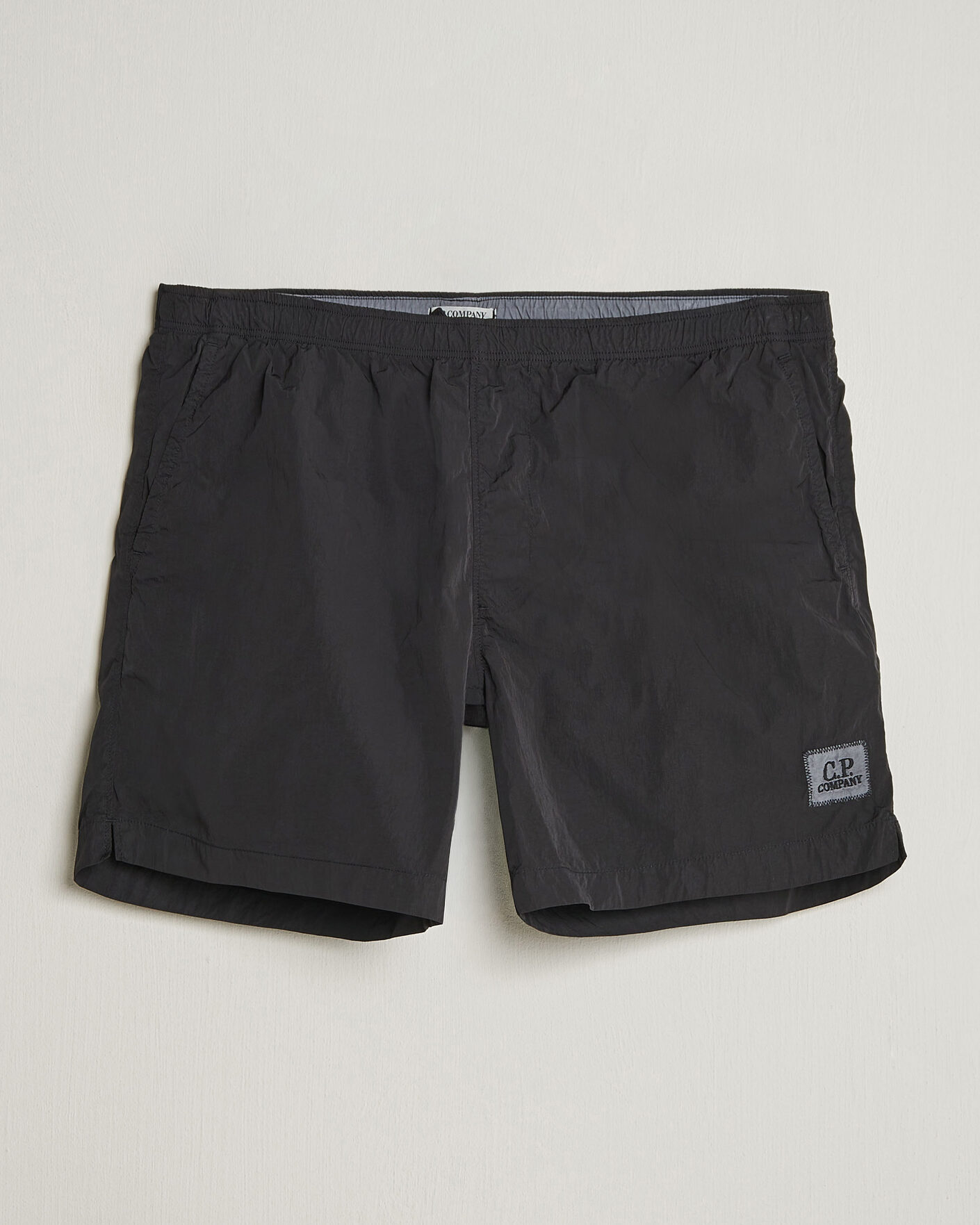 Homme | Maillots De Bain | C.P. Company | Eco Chrome Logo Swimshorts Black